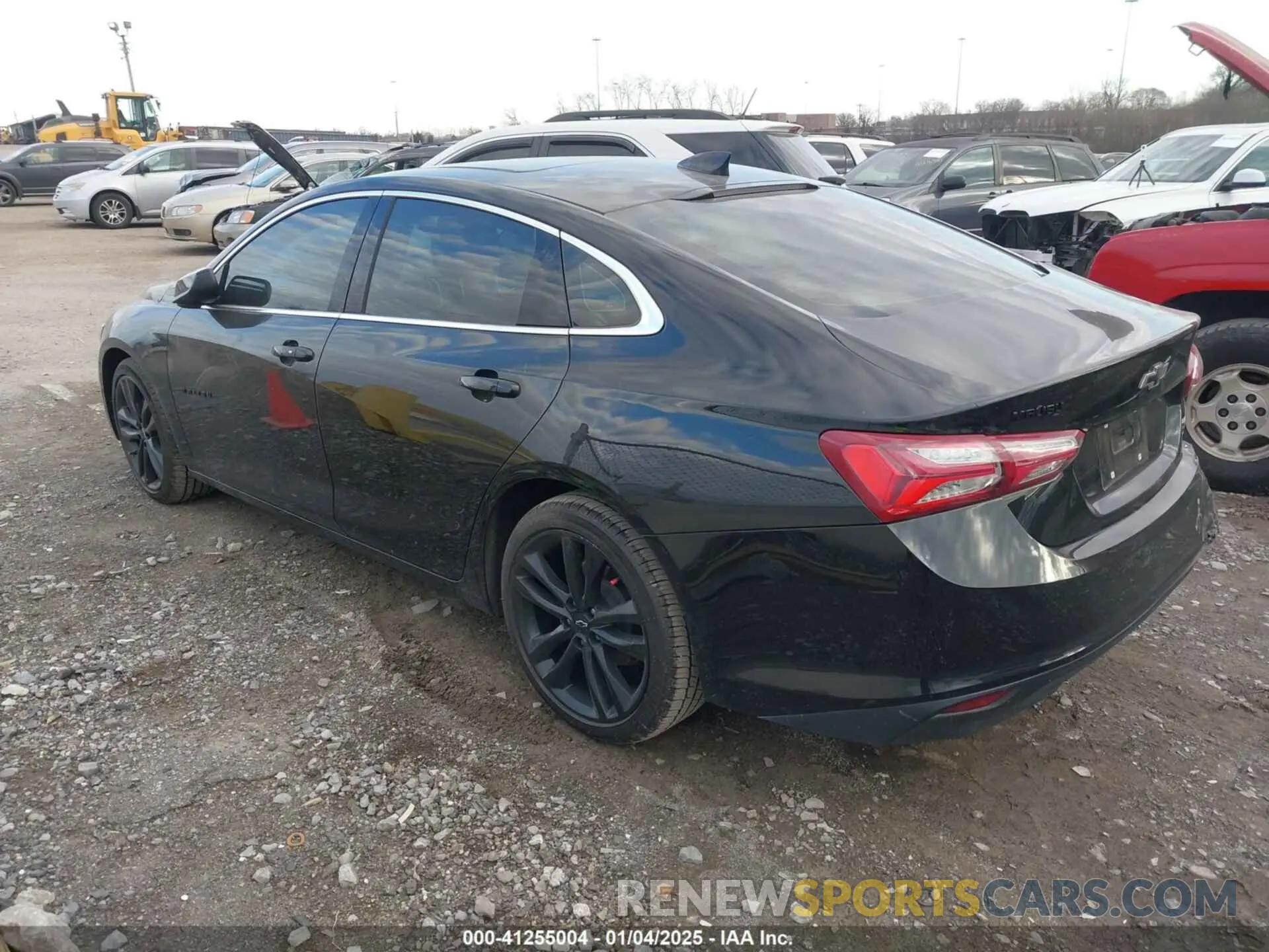 3 fotografías del automóvil dañado 1G1ZD5ST5NF120941 CHEVROLET MALIBU 2022