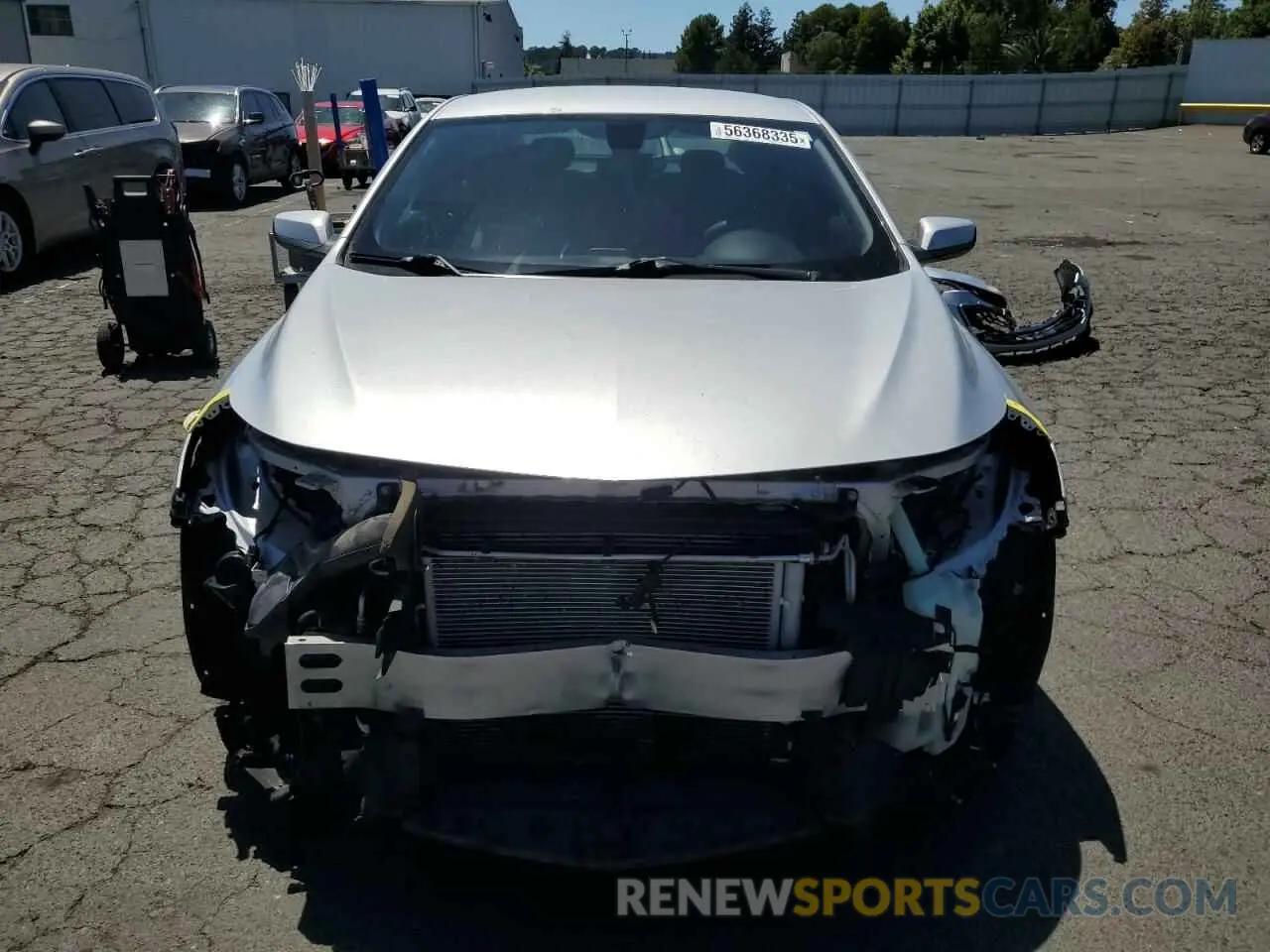 5 fotografías del automóvil dañado 1G1ZD5ST5NF124388 CHEVROLET MALIBU 2022