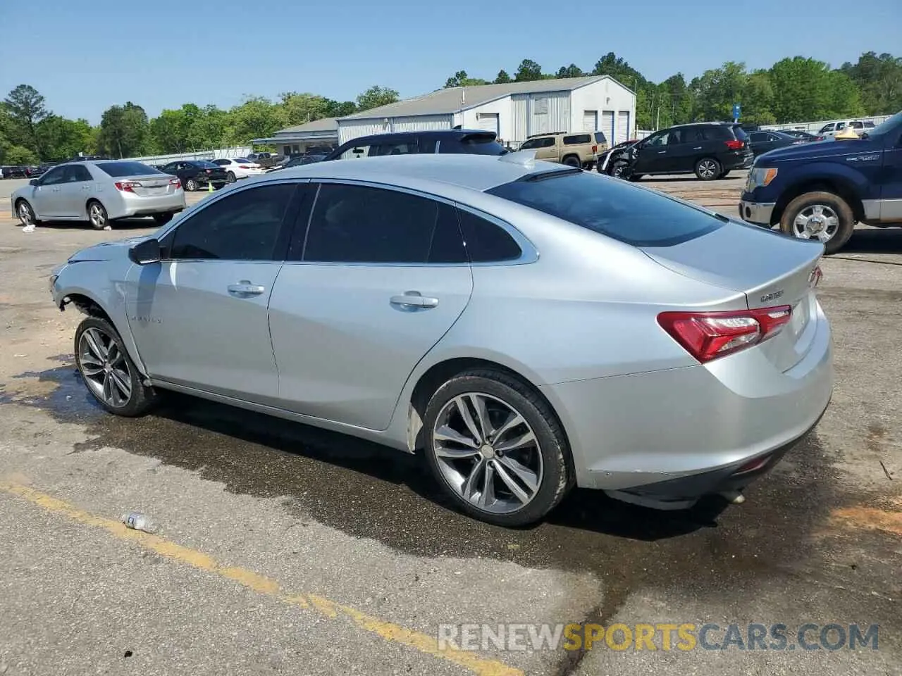 2 fotografías del automóvil dañado 1G1ZD5ST5NF125721 CHEVROLET MALIBU 2022