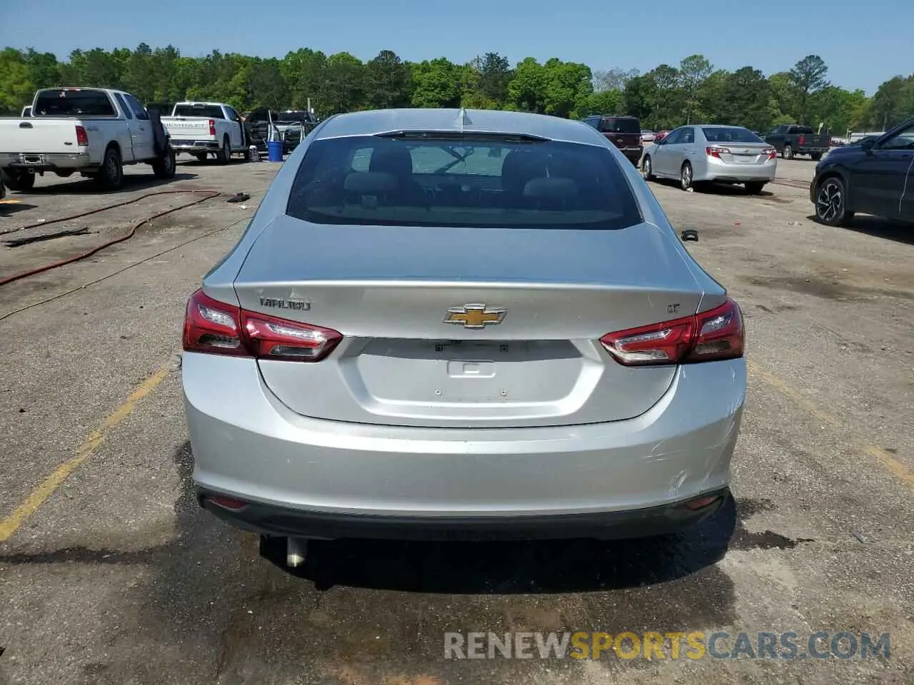 6 fotografías del automóvil dañado 1G1ZD5ST5NF125721 CHEVROLET MALIBU 2022