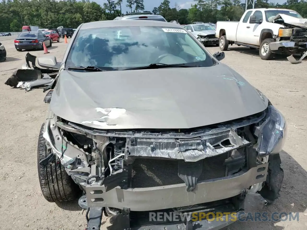 5 fotografías del automóvil dañado 1G1ZD5ST5NF127596 CHEVROLET MALIBU 2022