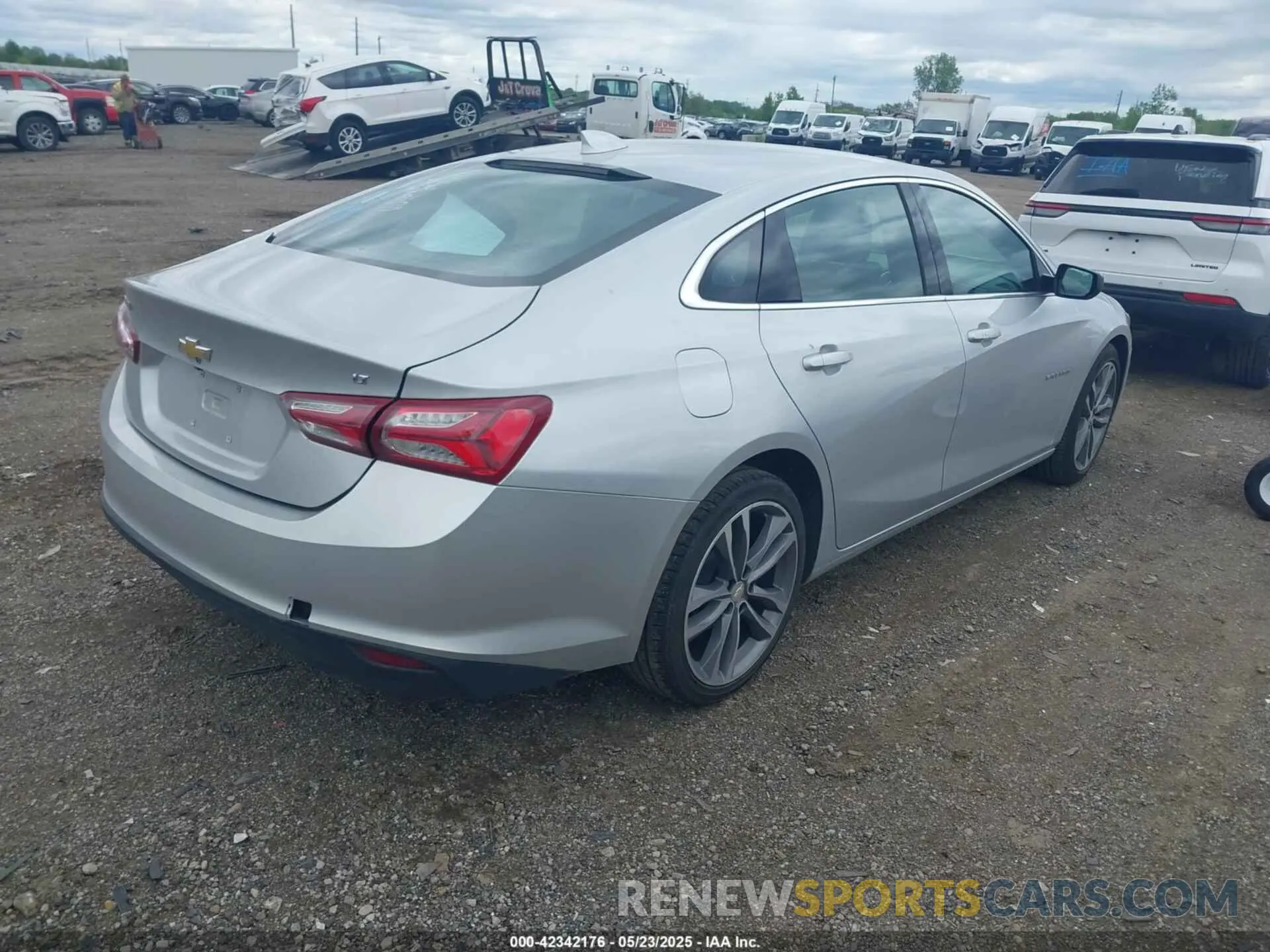 4 fotografías del automóvil dañado 1G1ZD5ST5NF148240 CHEVROLET MALIBU 2022