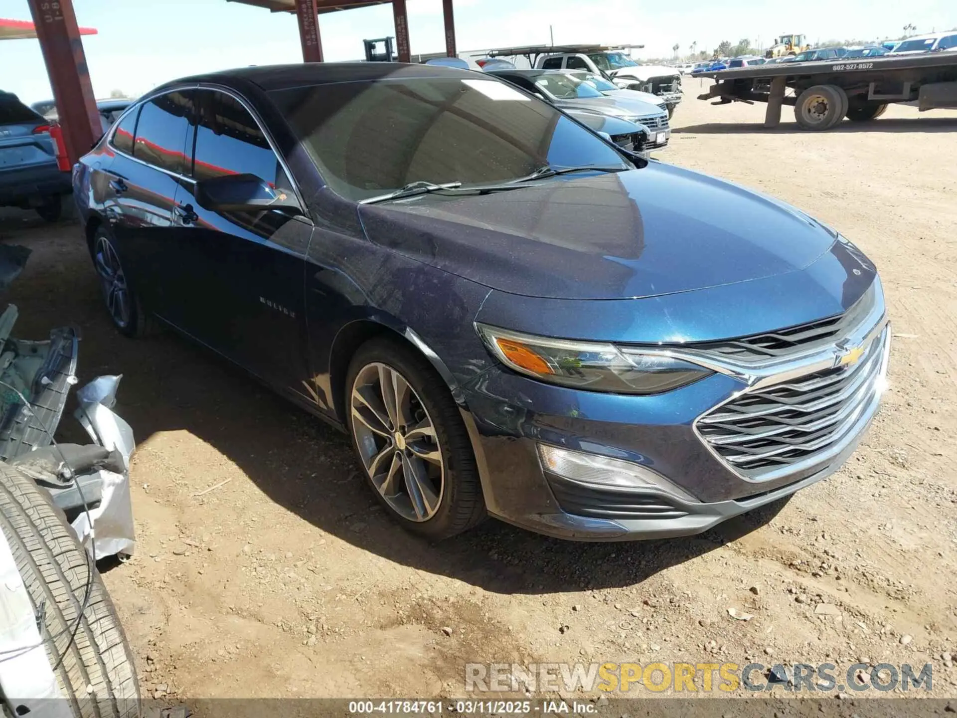 1 fotografías del automóvil dañado 1G1ZD5ST5NF158055 CHEVROLET MALIBU 2022