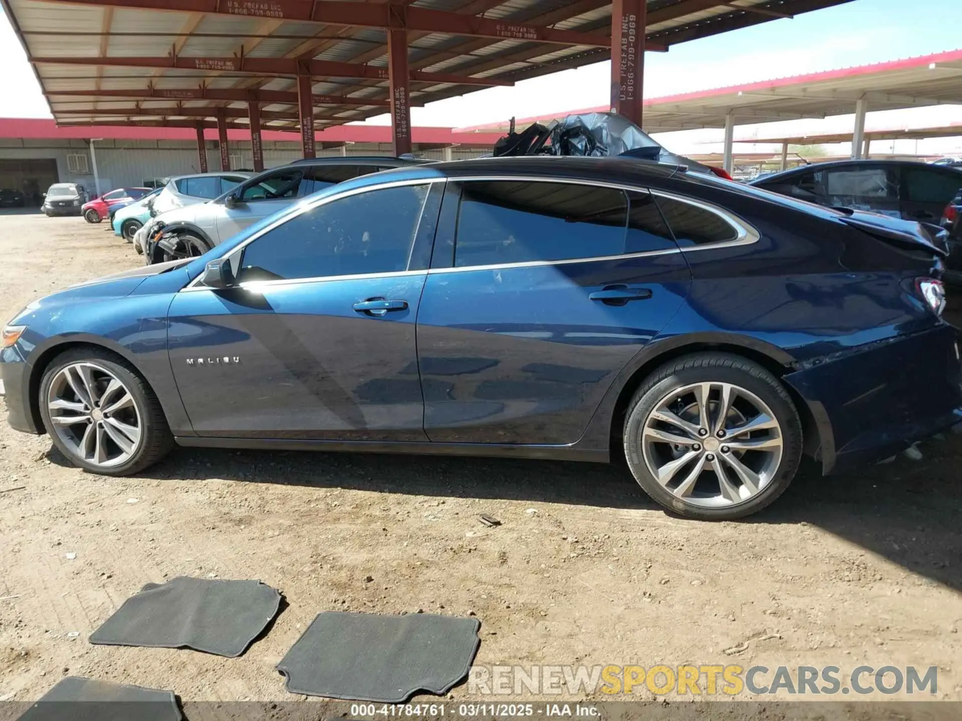 14 fotografías del automóvil dañado 1G1ZD5ST5NF158055 CHEVROLET MALIBU 2022