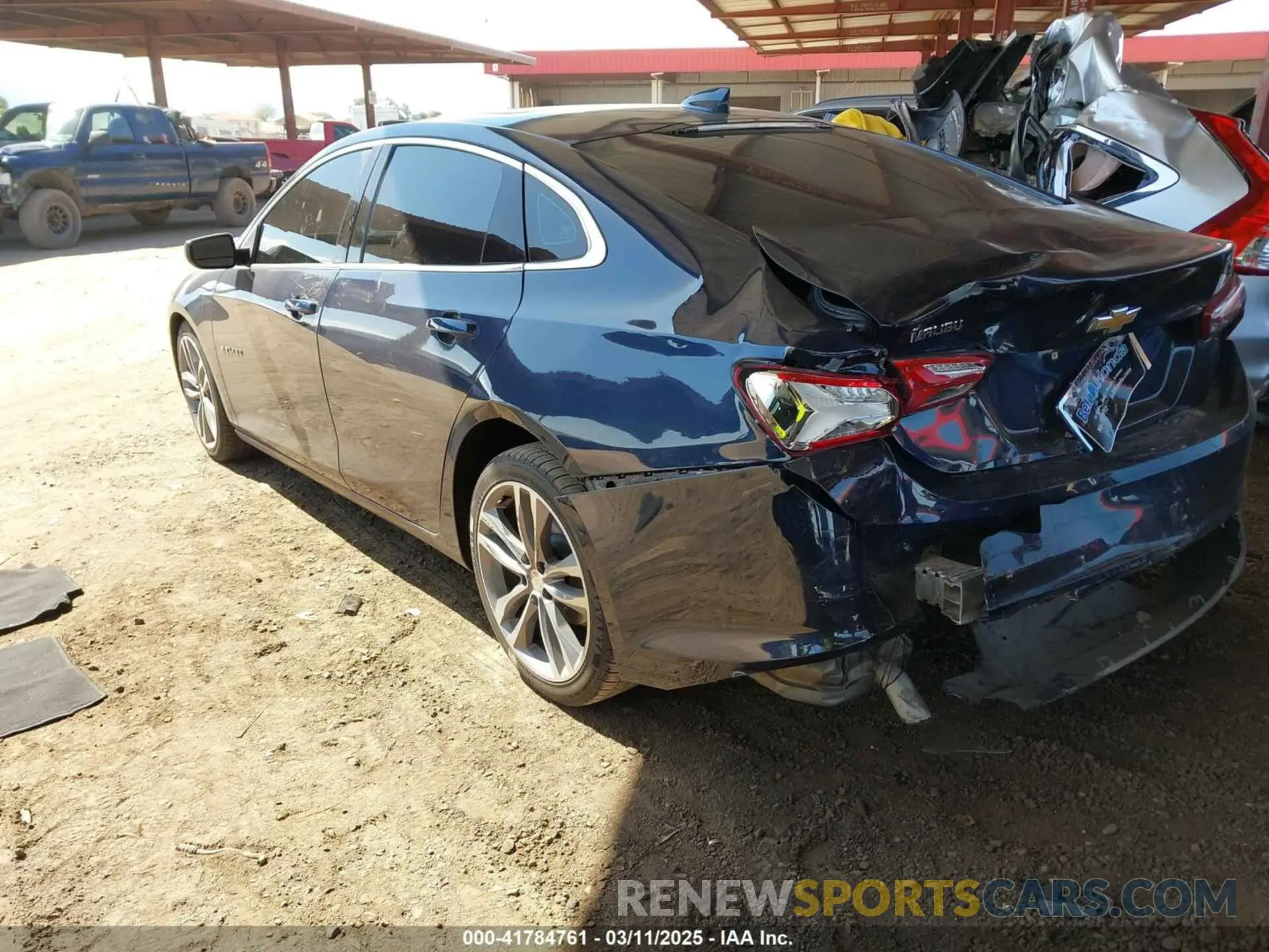 3 fotografías del automóvil dañado 1G1ZD5ST5NF158055 CHEVROLET MALIBU 2022