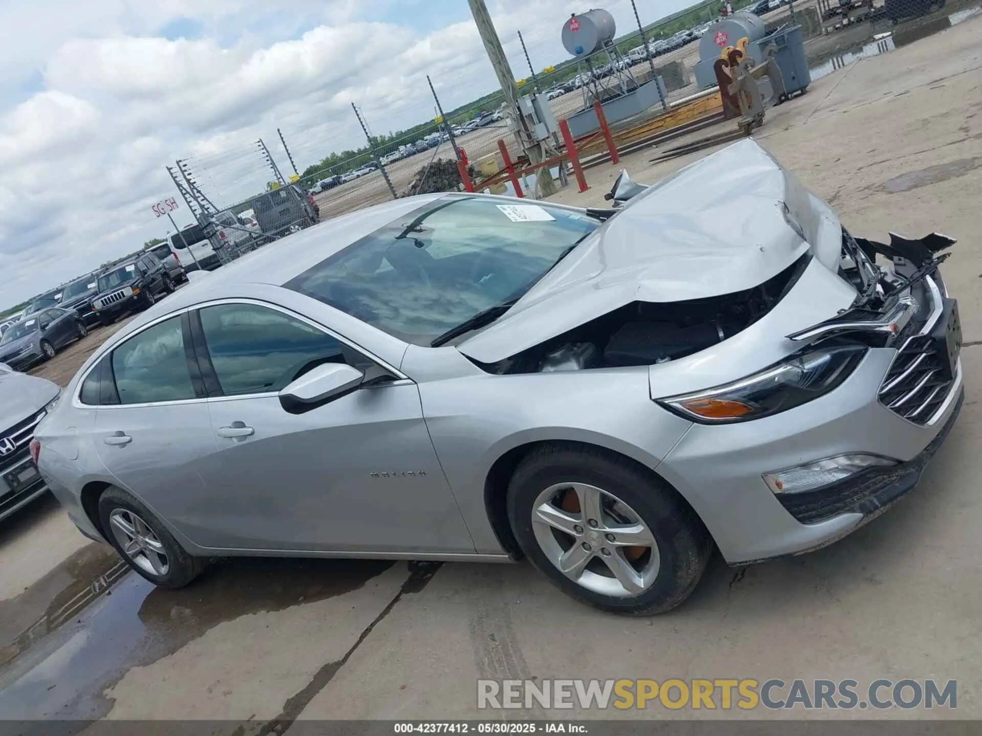 13 fotografías del automóvil dañado 1G1ZD5ST5NF173719 CHEVROLET MALIBU 2022