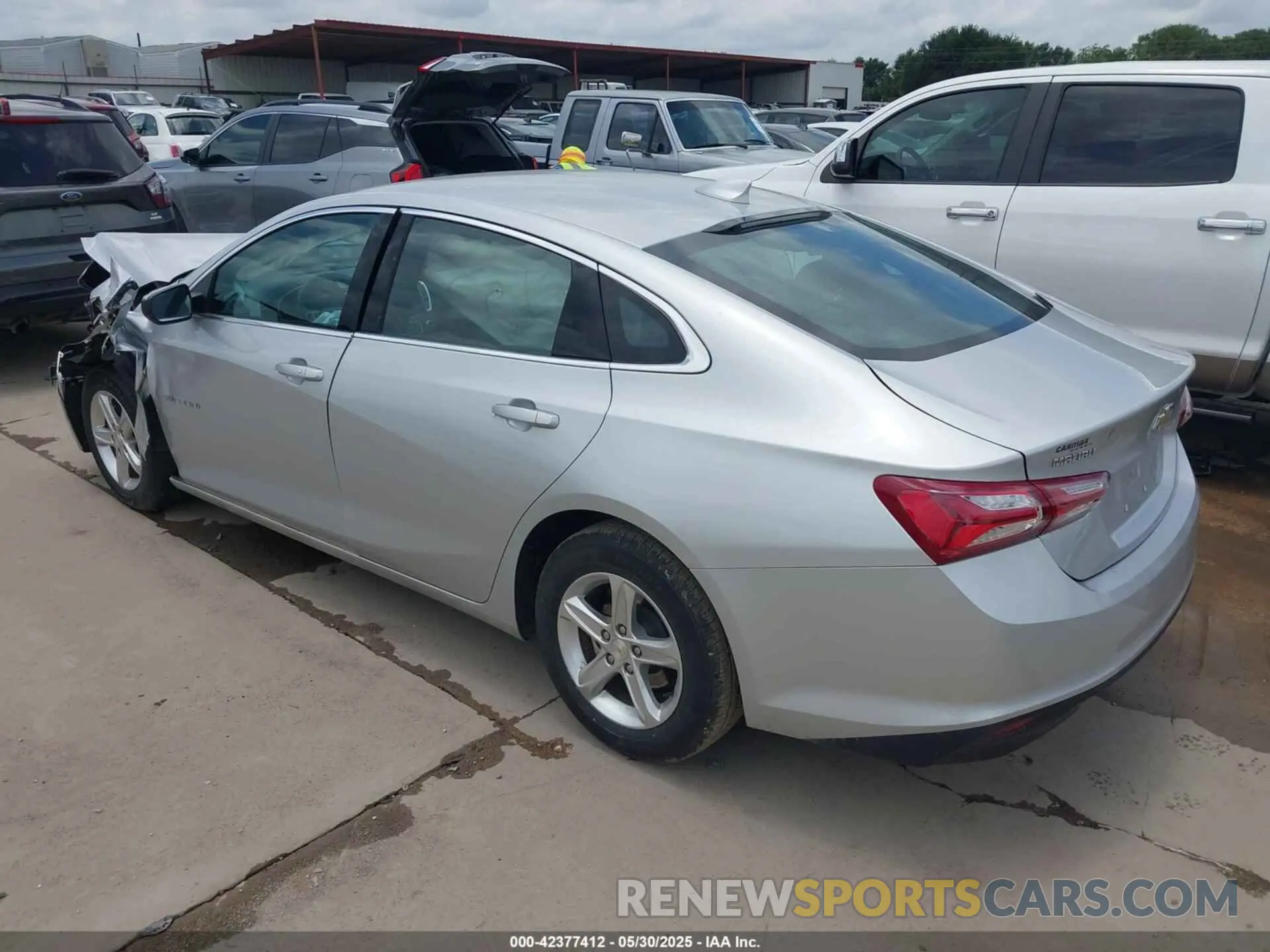 3 fotografías del automóvil dañado 1G1ZD5ST5NF173719 CHEVROLET MALIBU 2022