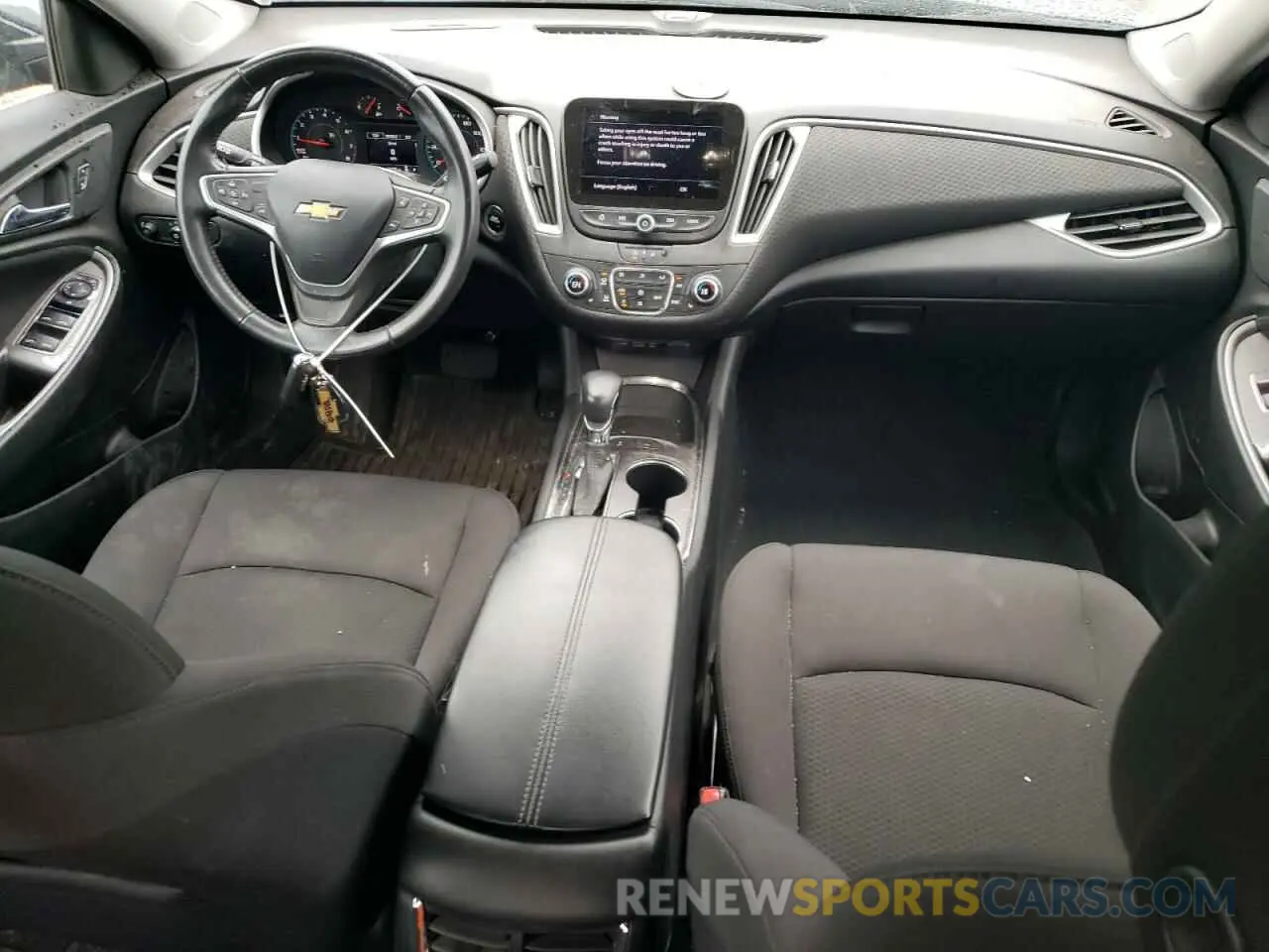 8 fotografías del automóvil dañado 1G1ZD5ST5NF182677 CHEVROLET MALIBU 2022