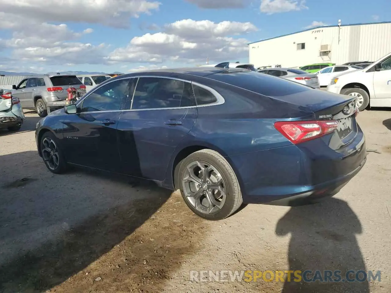 2 fotografías del automóvil dañado 1G1ZD5ST5NF192531 CHEVROLET MALIBU 2022