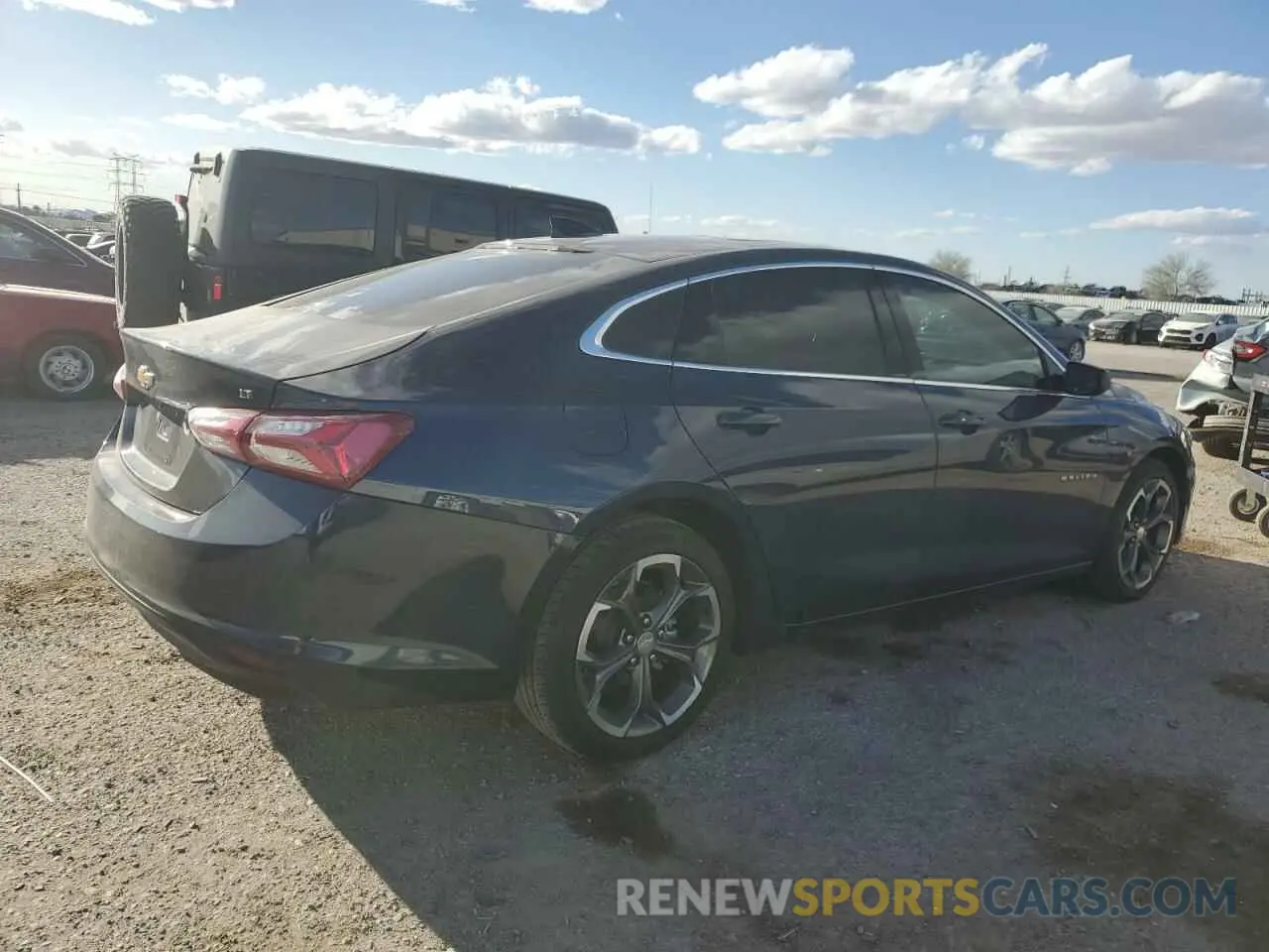 3 fotografías del automóvil dañado 1G1ZD5ST5NF192531 CHEVROLET MALIBU 2022
