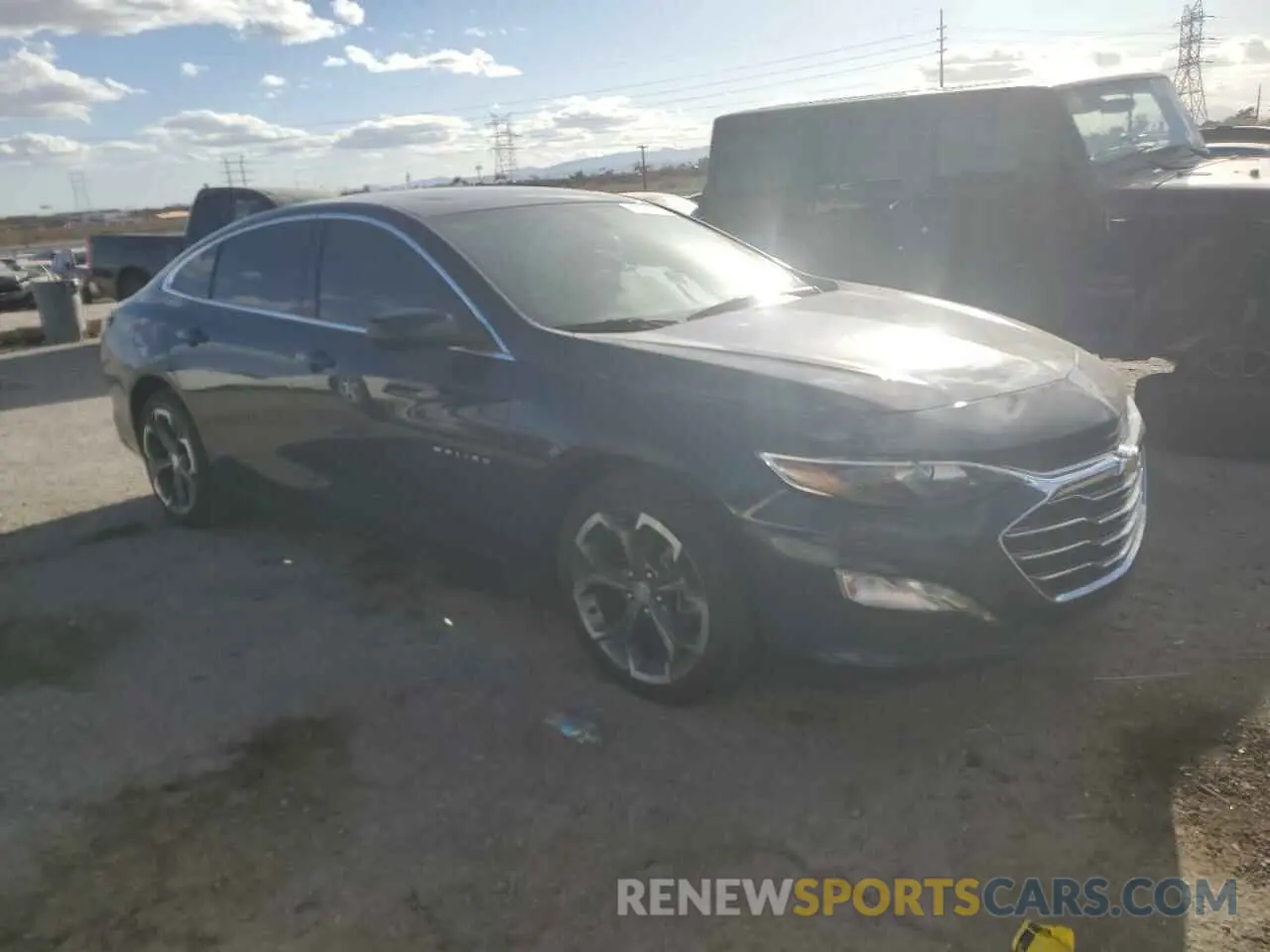 4 fotografías del automóvil dañado 1G1ZD5ST5NF192531 CHEVROLET MALIBU 2022