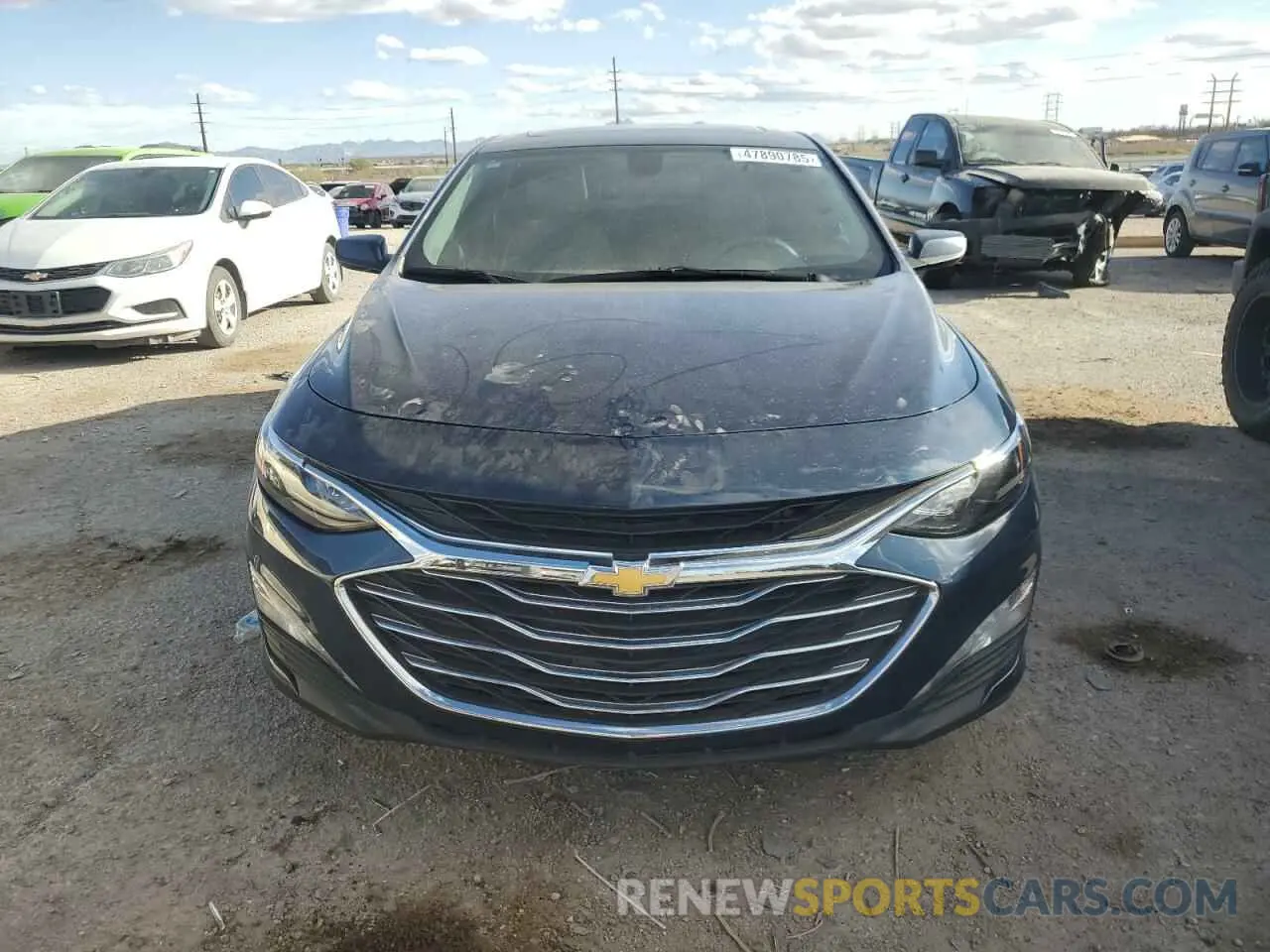 5 fotografías del automóvil dañado 1G1ZD5ST5NF192531 CHEVROLET MALIBU 2022
