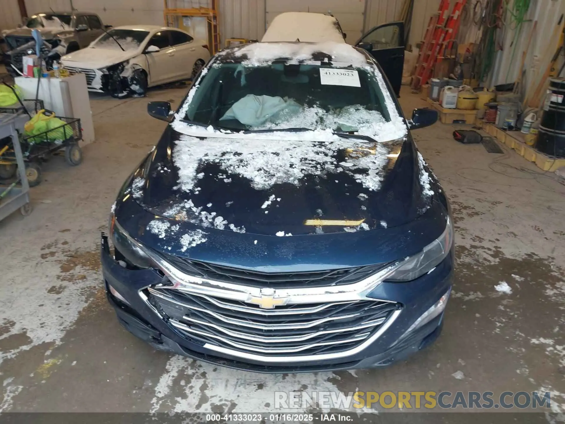 12 fotografías del automóvil dañado 1G1ZD5ST5NF196076 CHEVROLET MALIBU 2022
