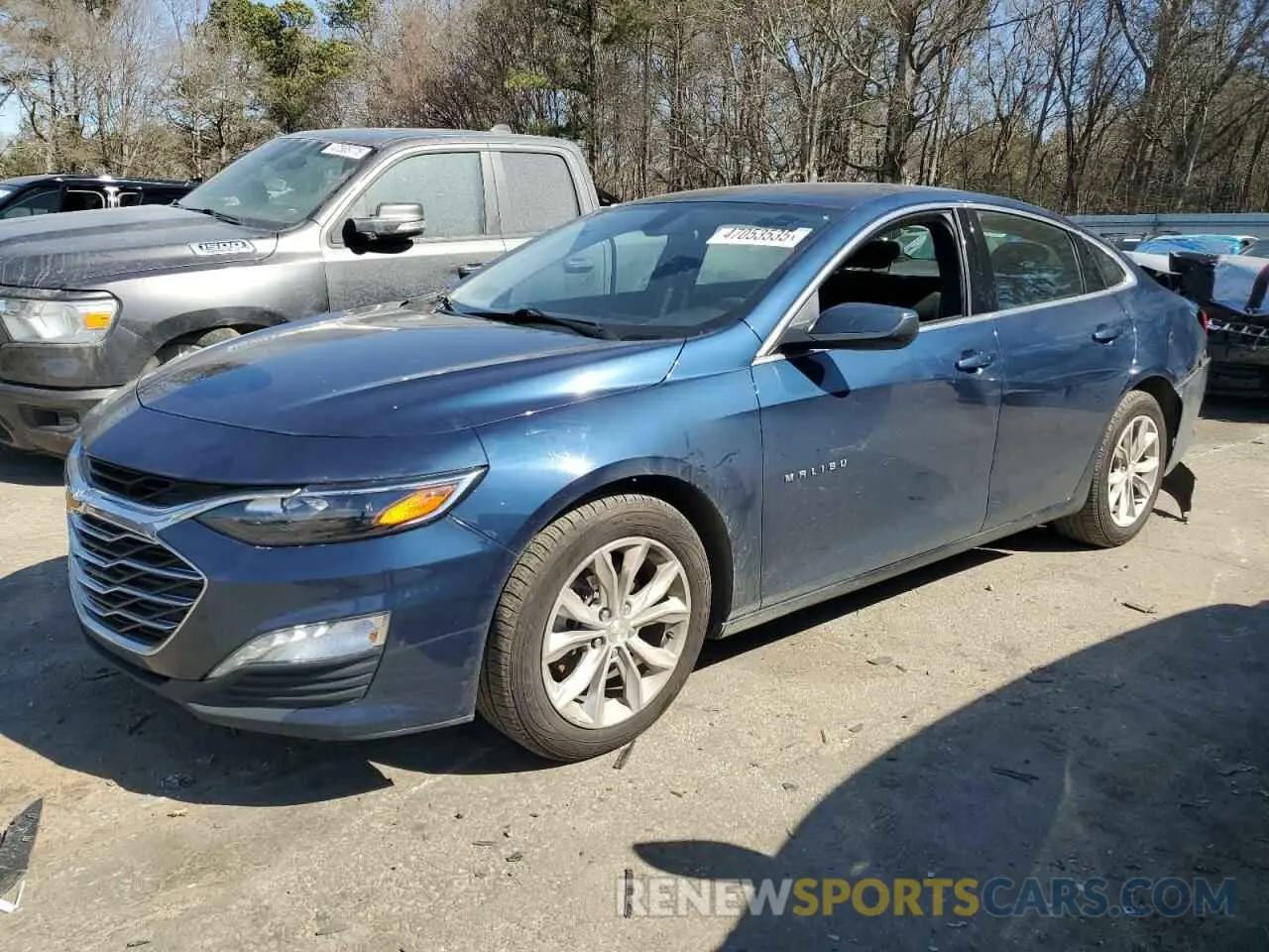 1 fotografías del automóvil dañado 1G1ZD5ST6NF126487 CHEVROLET MALIBU 2022