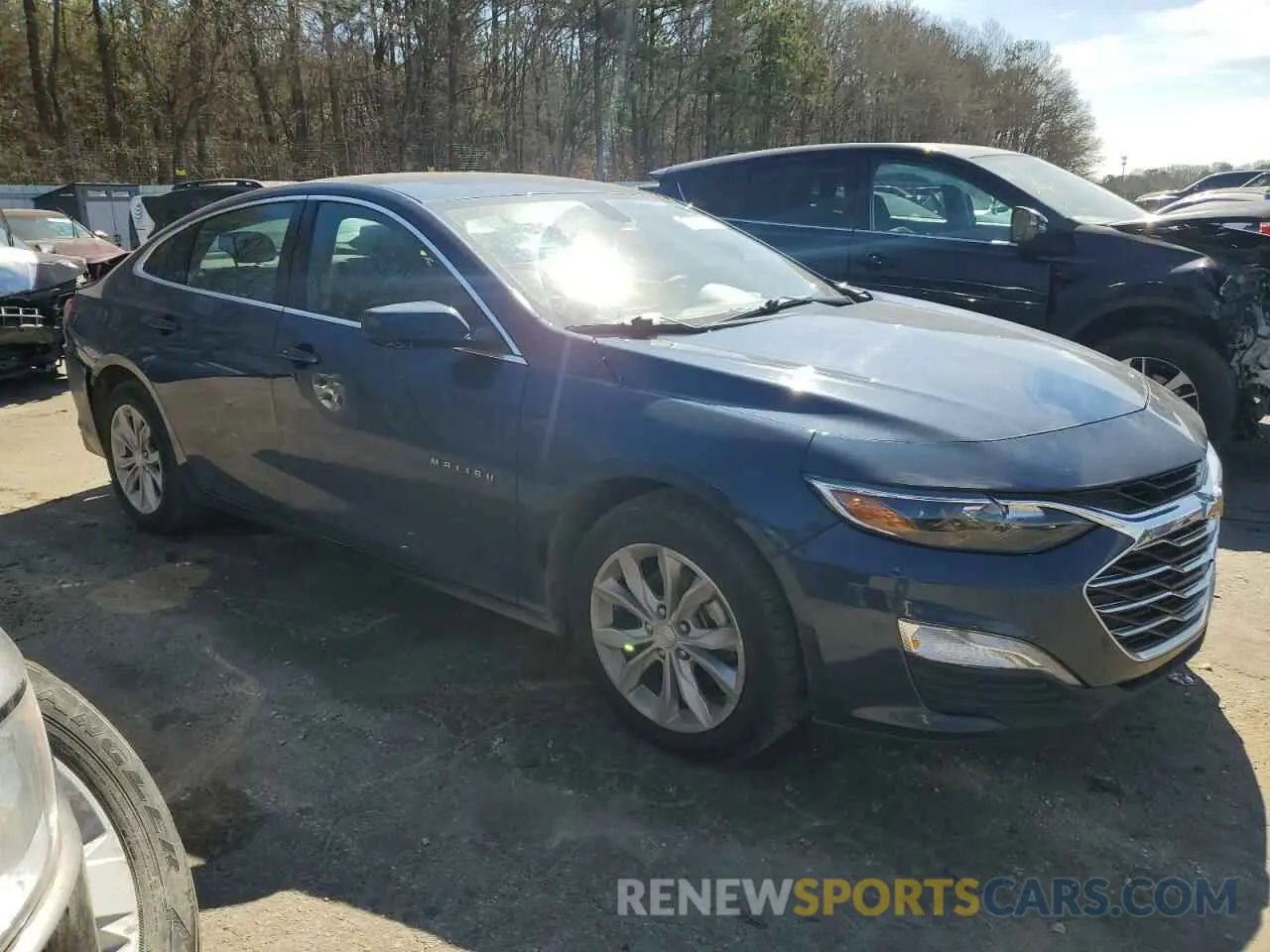 4 fotografías del automóvil dañado 1G1ZD5ST6NF126487 CHEVROLET MALIBU 2022