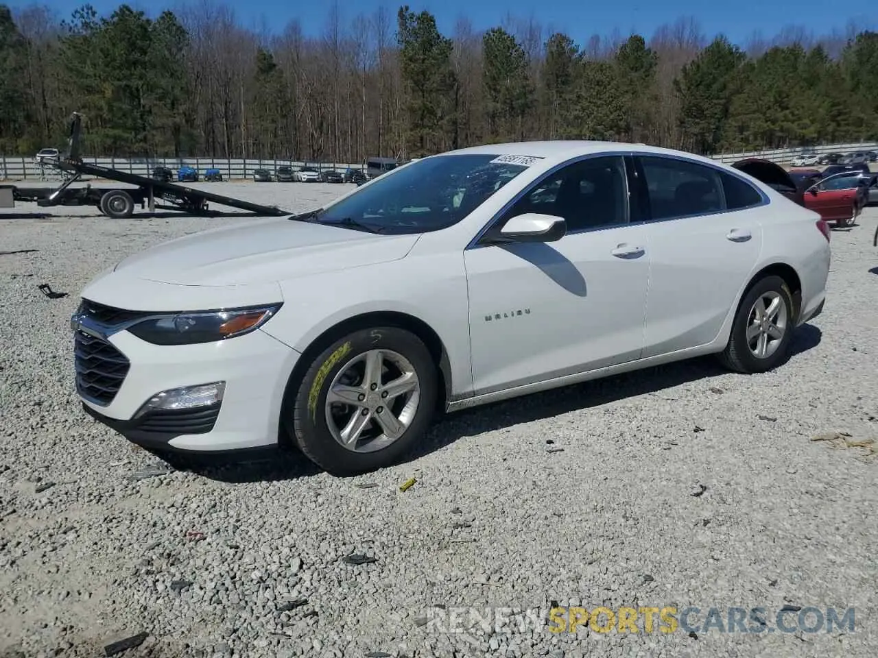 1 fotografías del automóvil dañado 1G1ZD5ST6NF150918 CHEVROLET MALIBU 2022