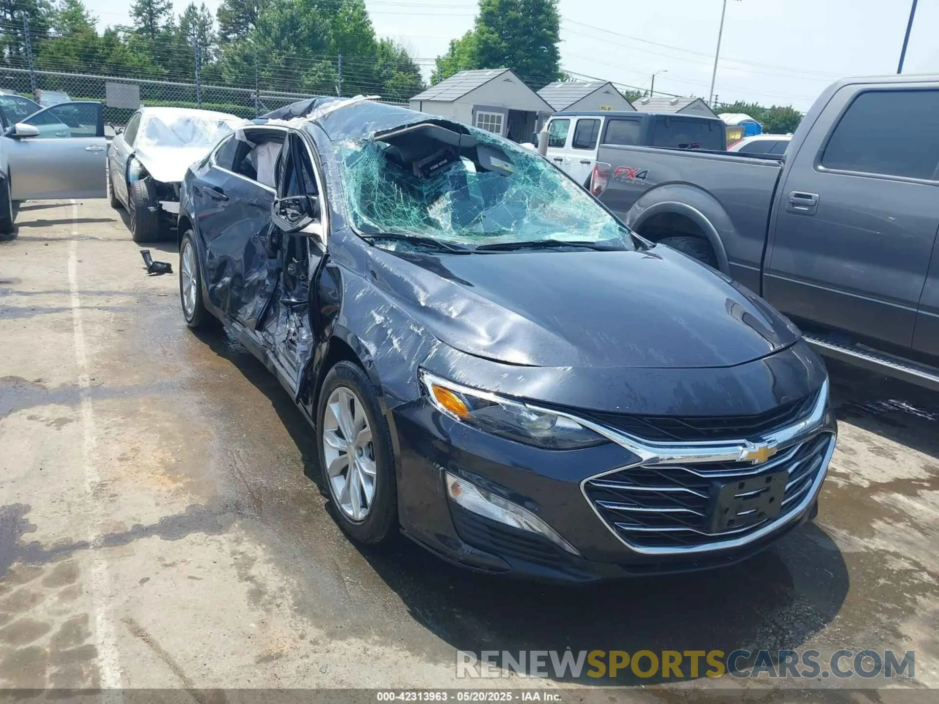 1 fotografías del automóvil dañado 1G1ZD5ST6NF160882 CHEVROLET MALIBU 2022