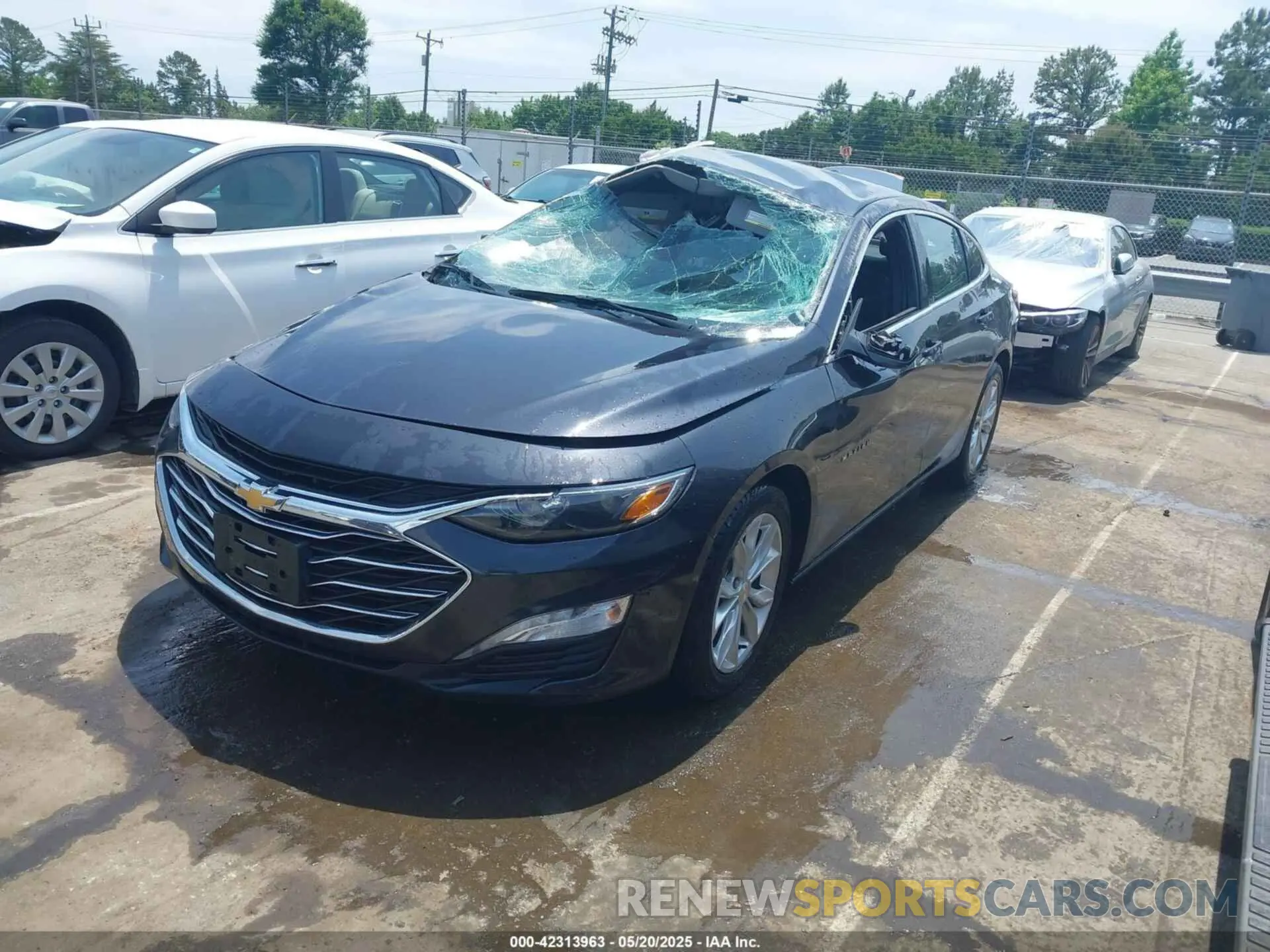 2 fotografías del automóvil dañado 1G1ZD5ST6NF160882 CHEVROLET MALIBU 2022