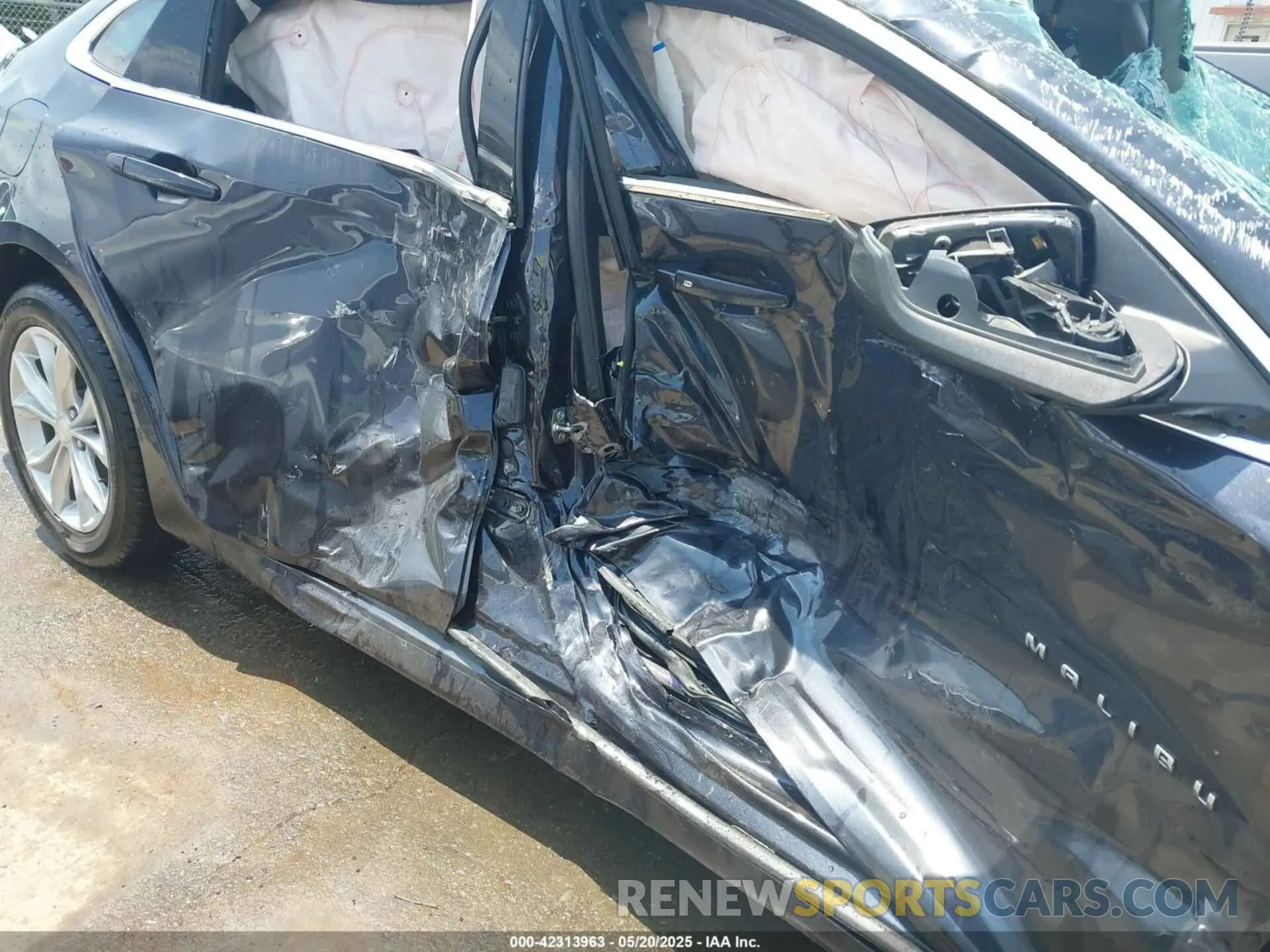 6 fotografías del automóvil dañado 1G1ZD5ST6NF160882 CHEVROLET MALIBU 2022