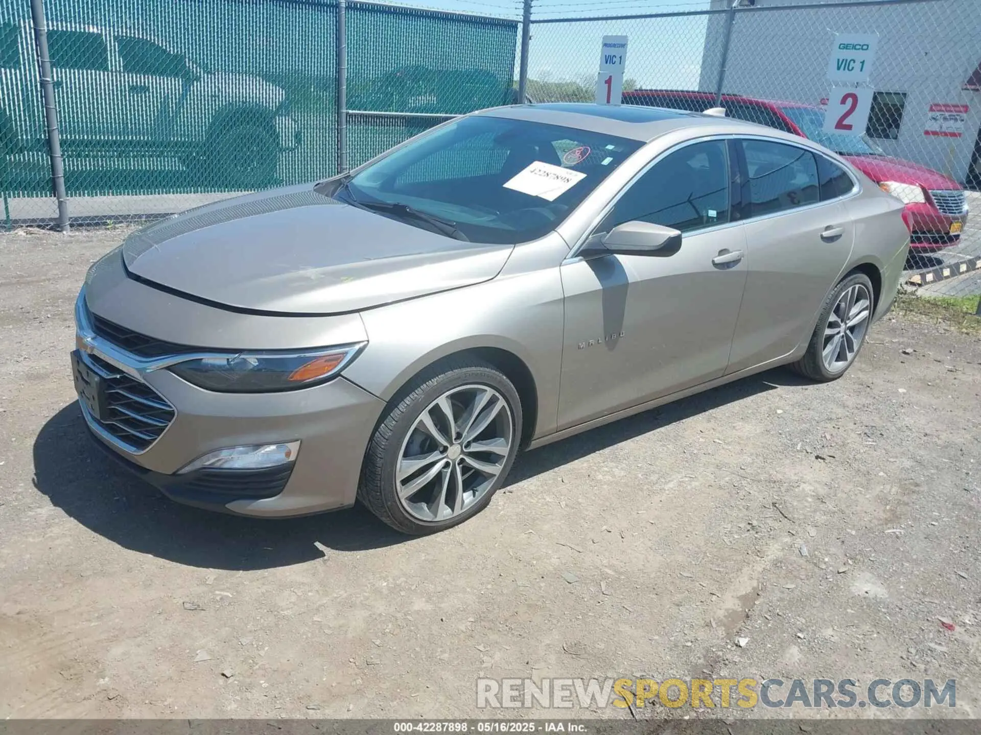 2 fotografías del automóvil dañado 1G1ZD5ST6NF178010 CHEVROLET MALIBU 2022