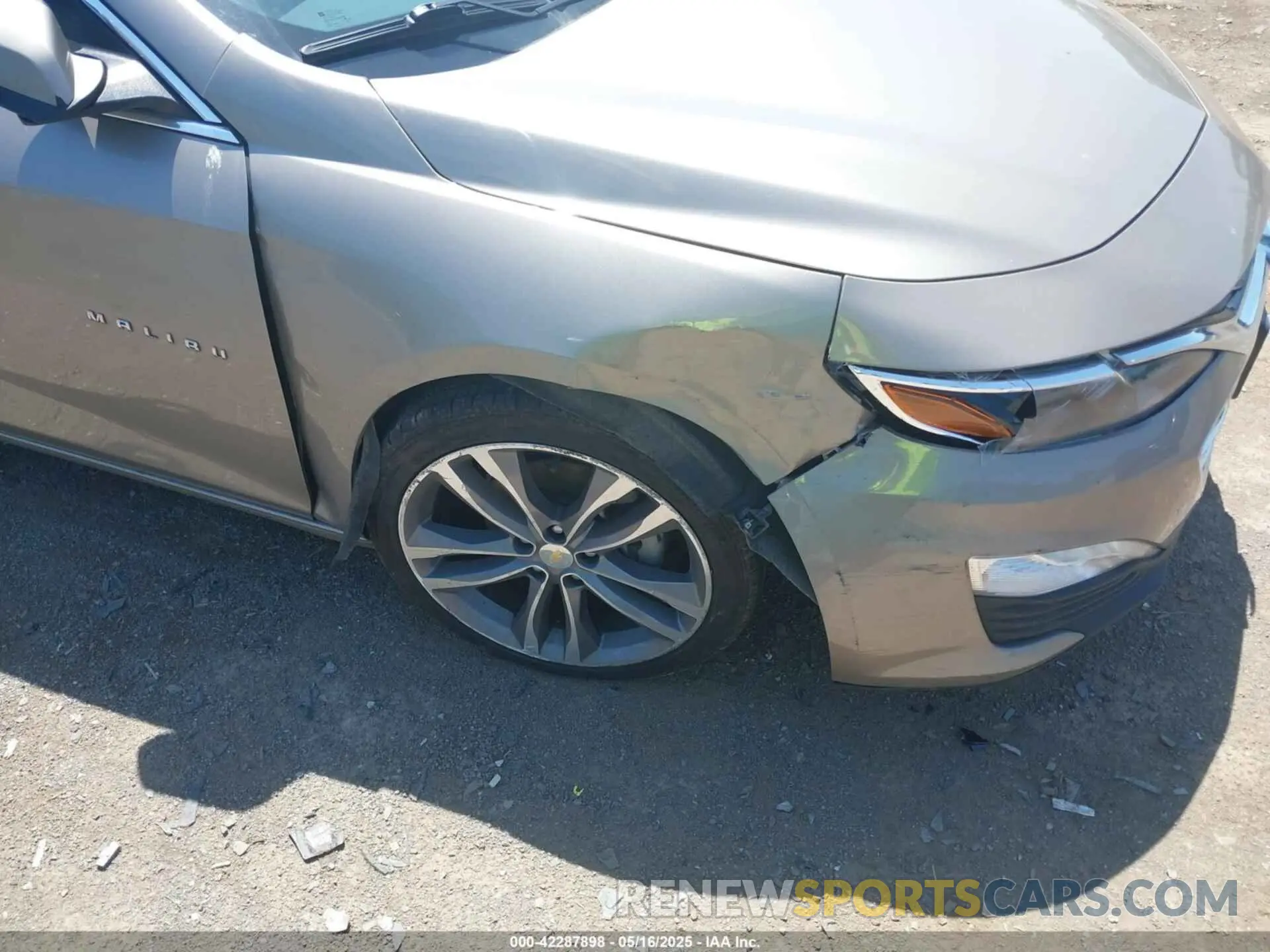 6 fotografías del automóvil dañado 1G1ZD5ST6NF178010 CHEVROLET MALIBU 2022