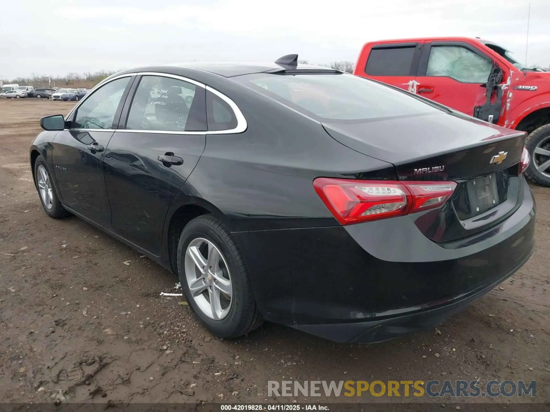 3 fotografías del automóvil dañado 1G1ZD5ST6NF184485 CHEVROLET MALIBU 2022