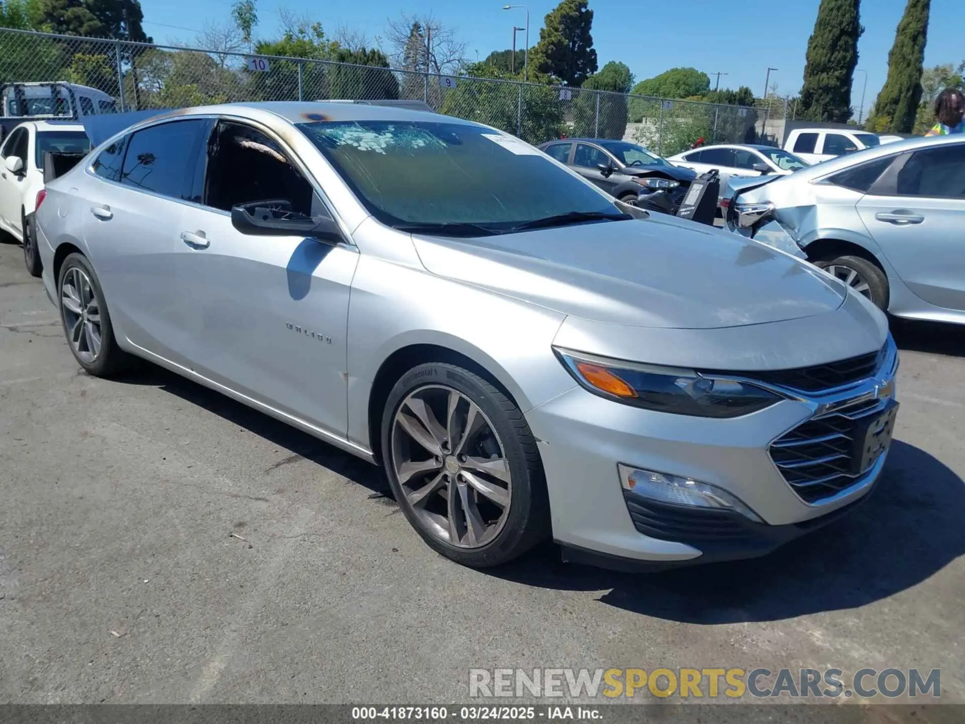 1 fotografías del automóvil dañado 1G1ZD5ST7NF107625 CHEVROLET MALIBU 2022
