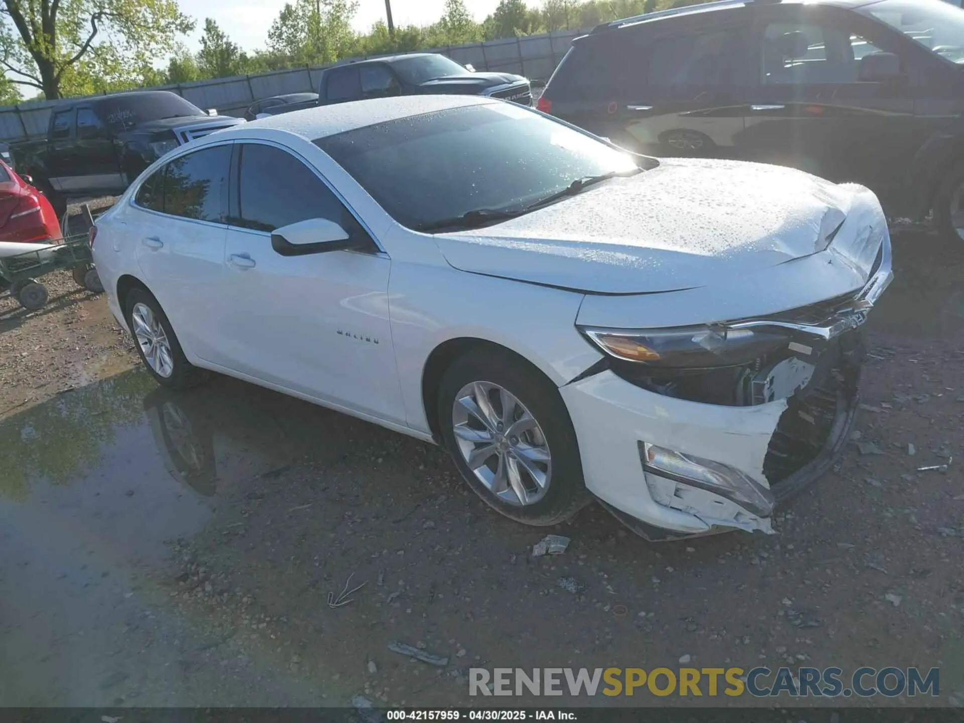 1 fotografías del automóvil dañado 1G1ZD5ST7NF115966 CHEVROLET MALIBU 2022