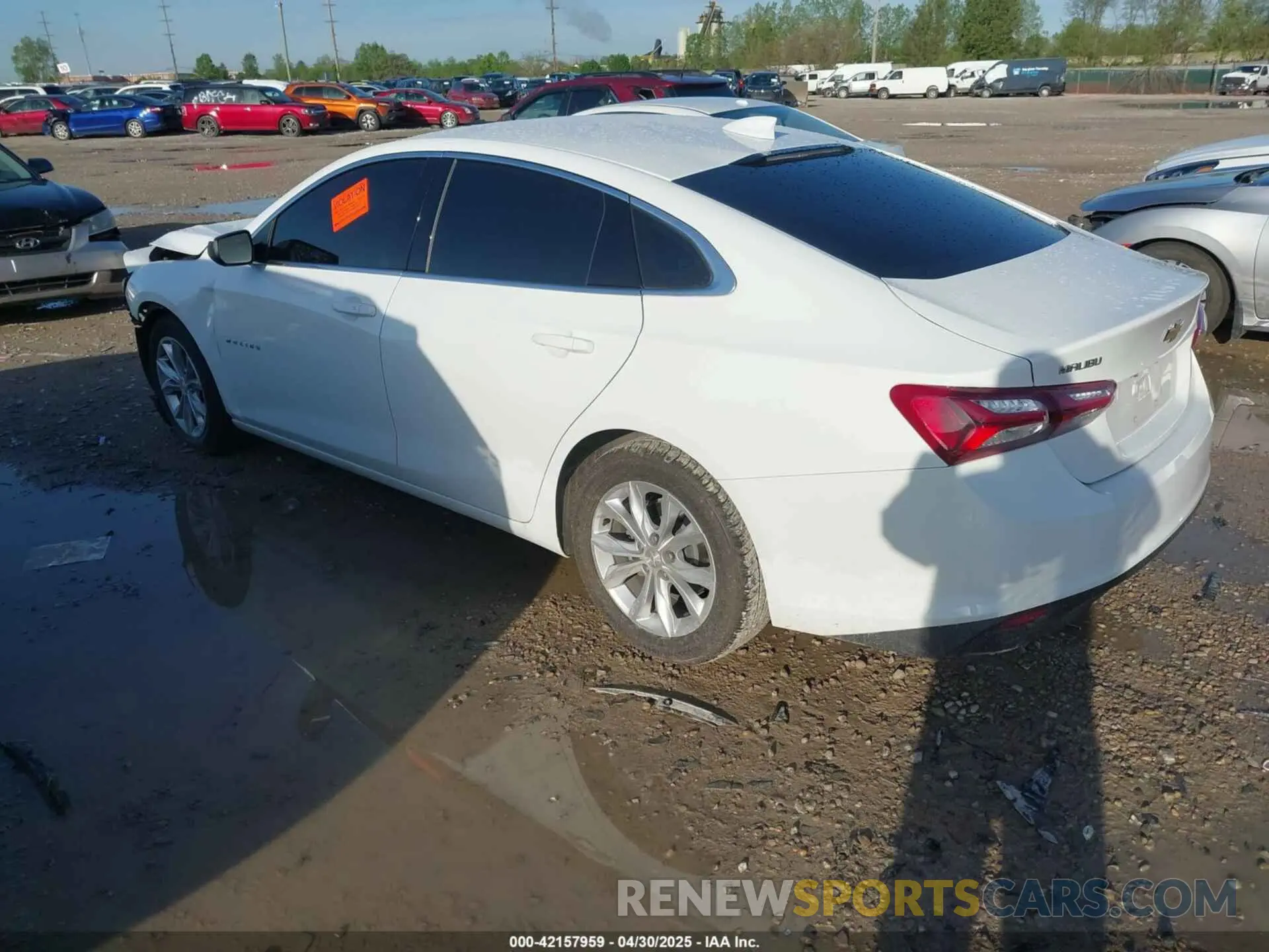 3 fotografías del automóvil dañado 1G1ZD5ST7NF115966 CHEVROLET MALIBU 2022