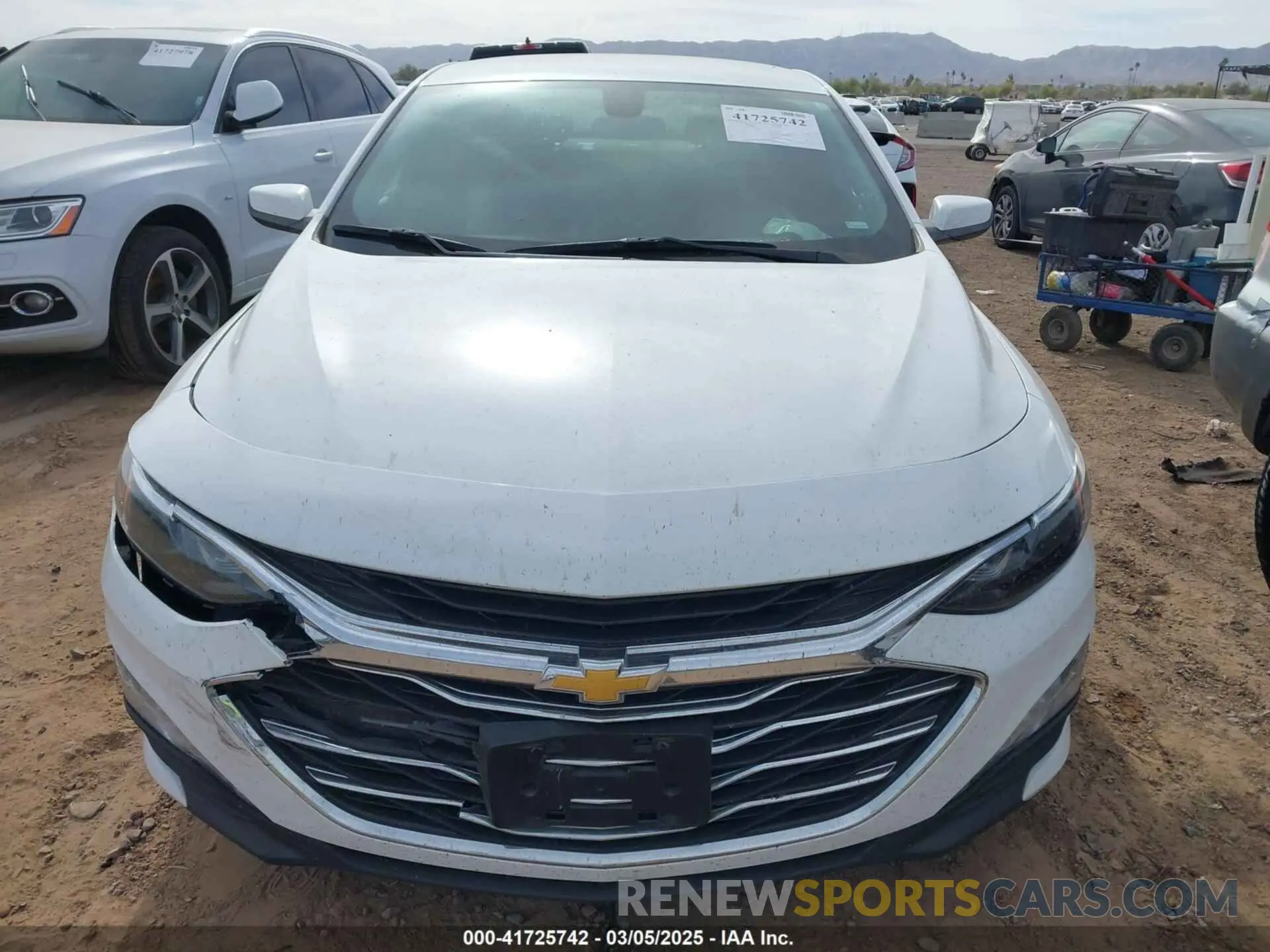 12 fotografías del automóvil dañado 1G1ZD5ST7NF126949 CHEVROLET MALIBU 2022