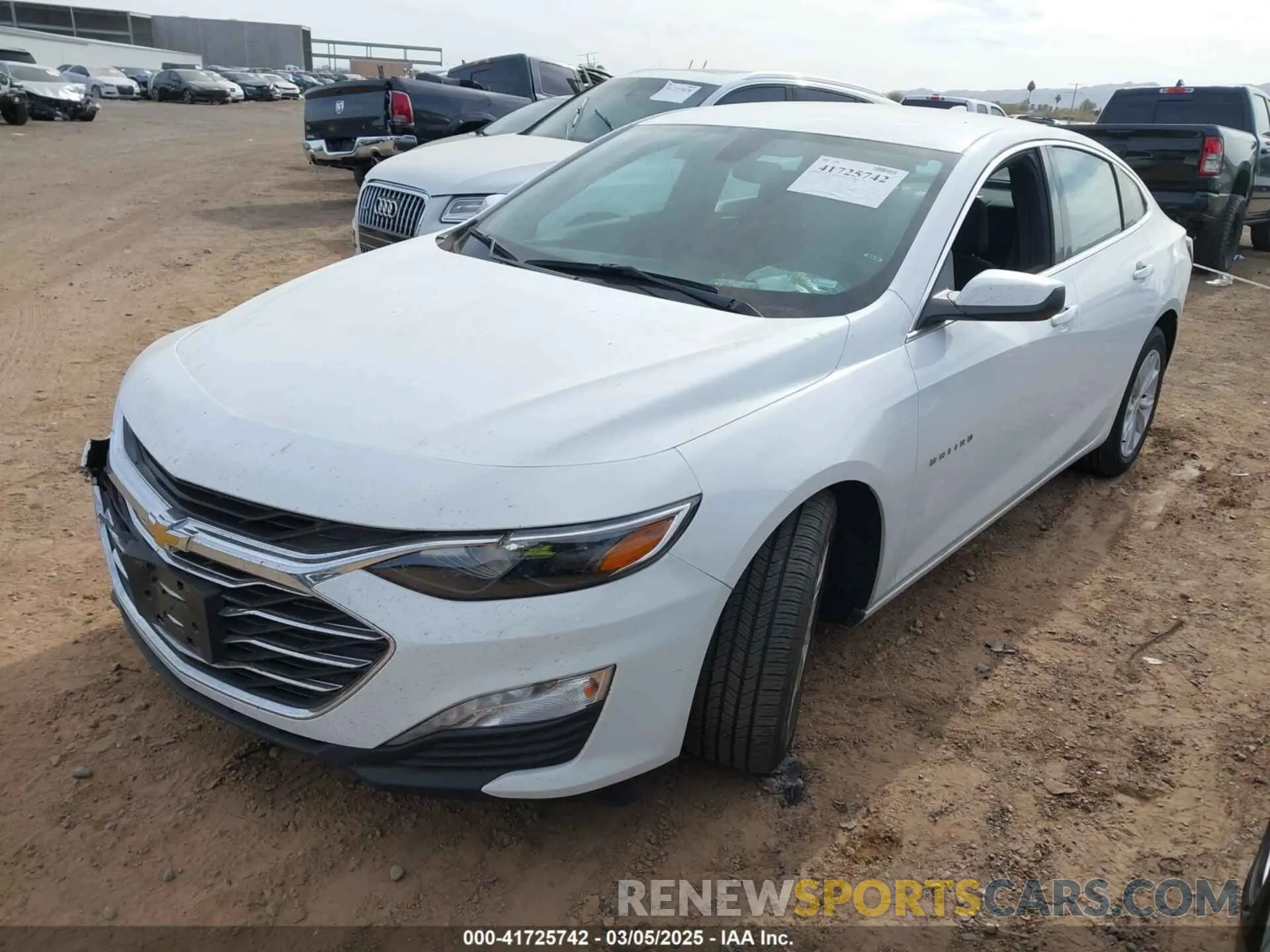 2 fotografías del automóvil dañado 1G1ZD5ST7NF126949 CHEVROLET MALIBU 2022