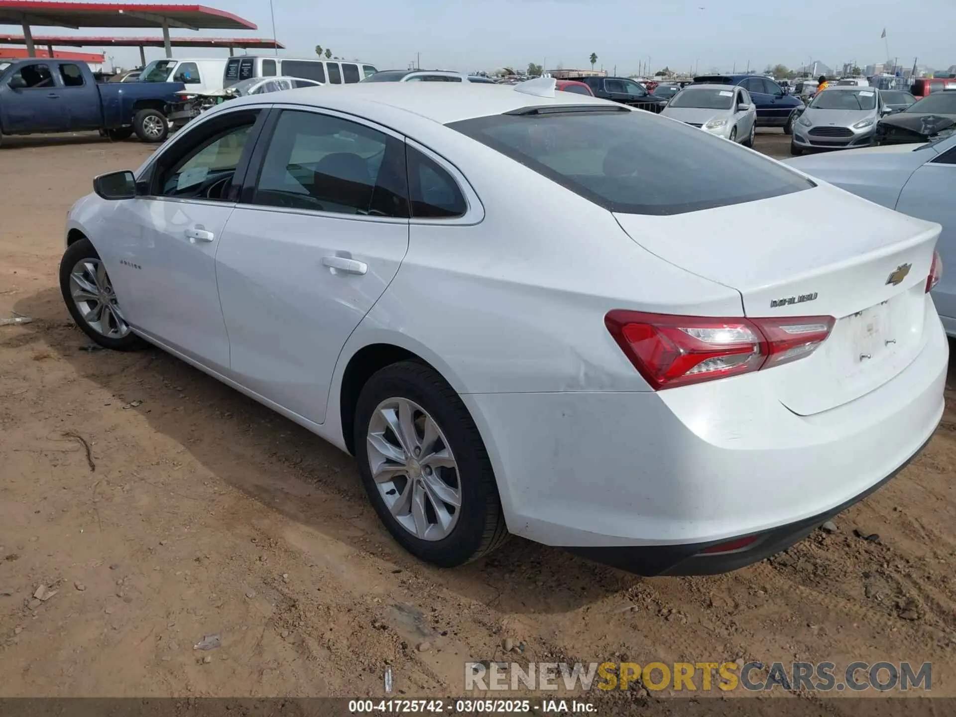 3 fotografías del automóvil dañado 1G1ZD5ST7NF126949 CHEVROLET MALIBU 2022