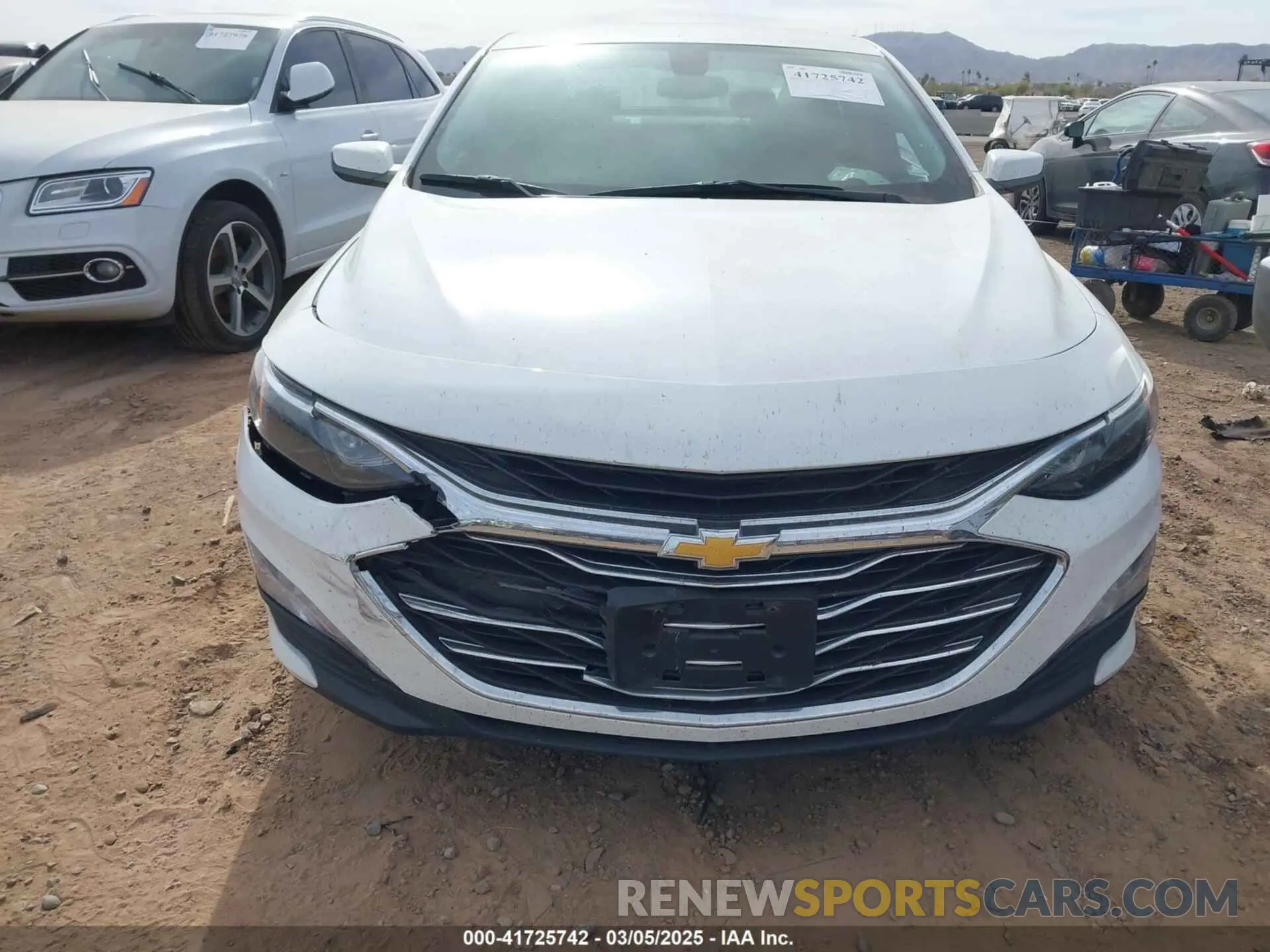 6 fotografías del automóvil dañado 1G1ZD5ST7NF126949 CHEVROLET MALIBU 2022