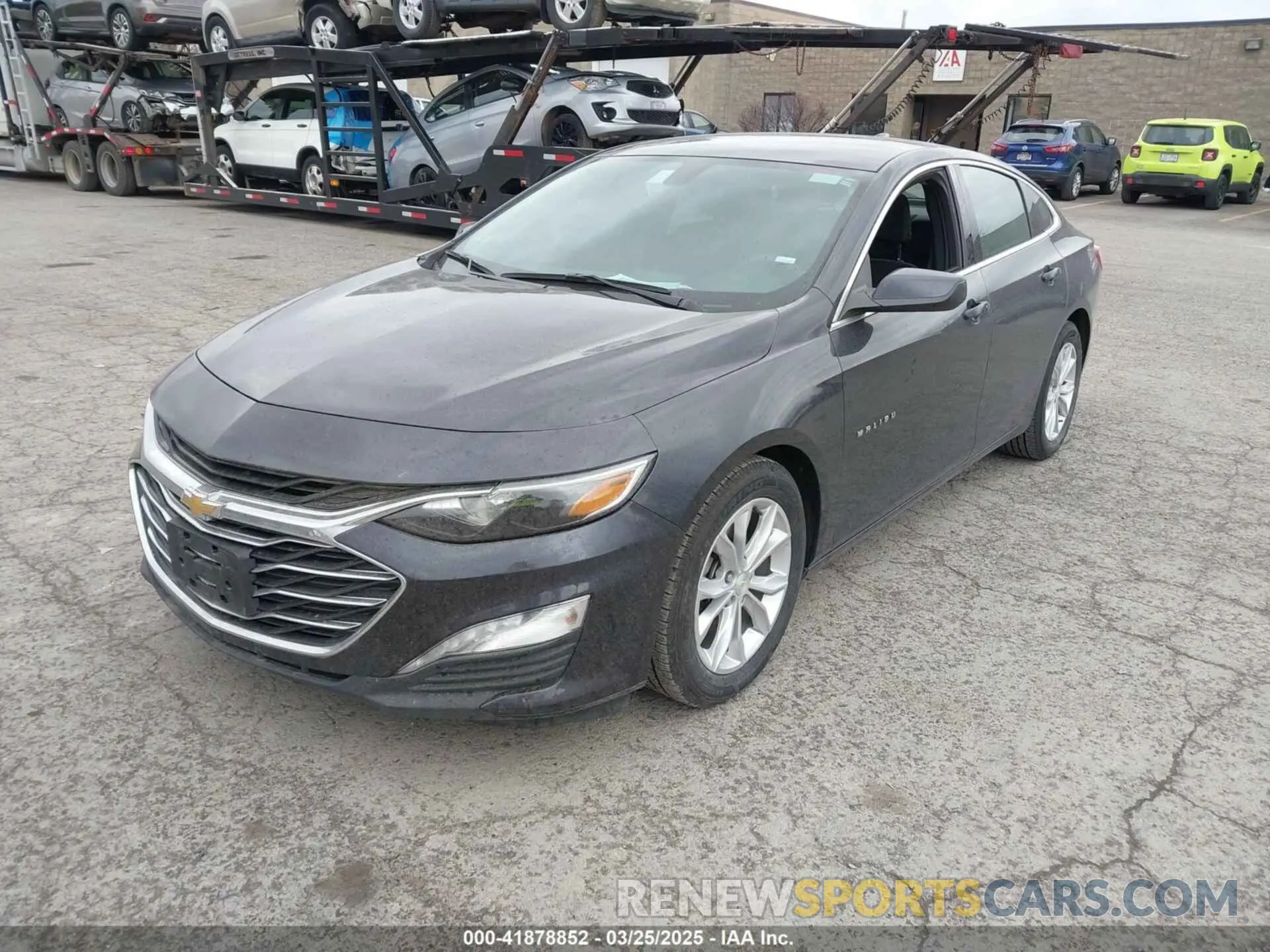 2 fotografías del automóvil dañado 1G1ZD5ST7NF130077 CHEVROLET MALIBU 2022