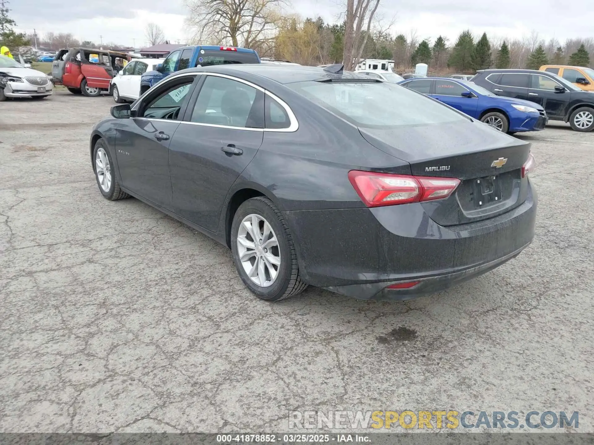 3 fotografías del automóvil dañado 1G1ZD5ST7NF130077 CHEVROLET MALIBU 2022