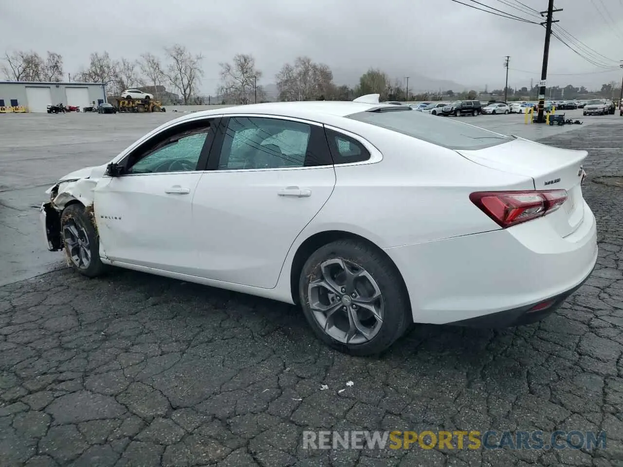 2 fotografías del automóvil dañado 1G1ZD5ST7NF131648 CHEVROLET MALIBU 2022