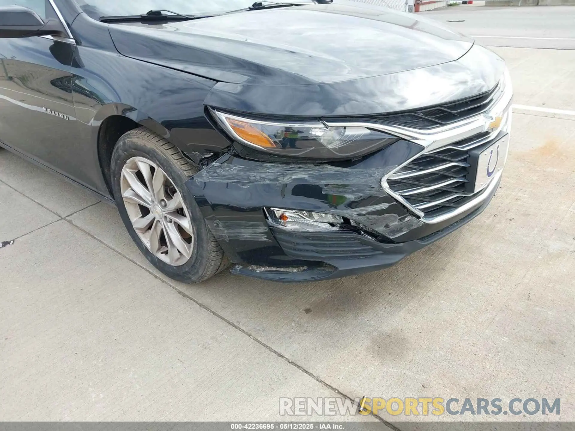 20 fotografías del automóvil dañado 1G1ZD5ST7NF132346 CHEVROLET MALIBU 2022