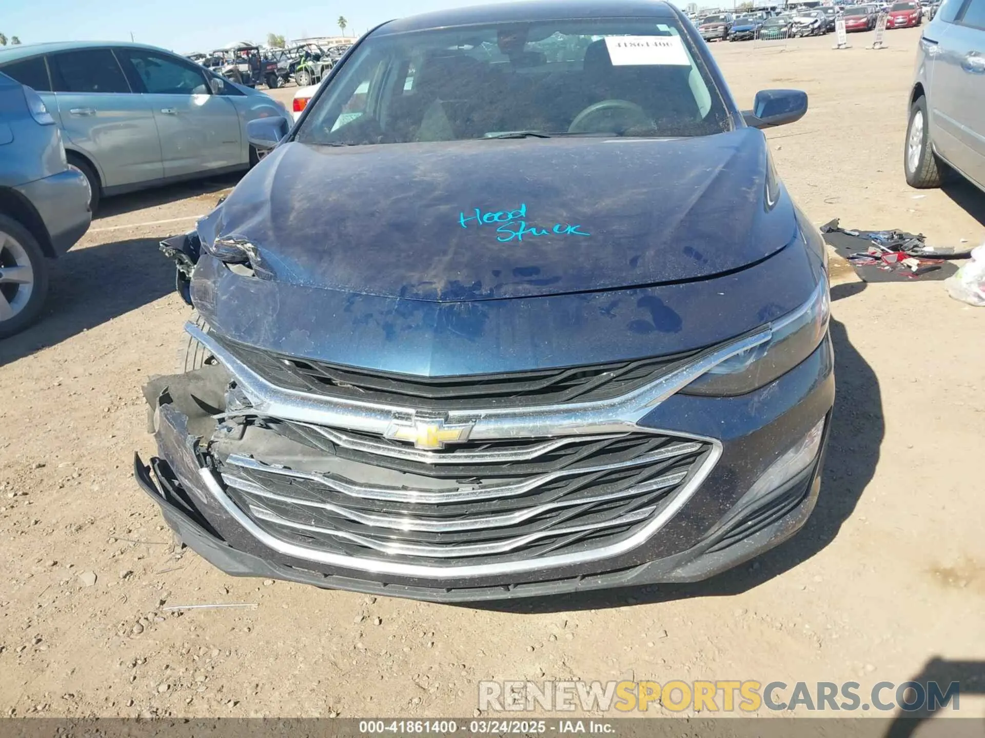 13 fotografías del automóvil dañado 1G1ZD5ST7NF134842 CHEVROLET MALIBU 2022