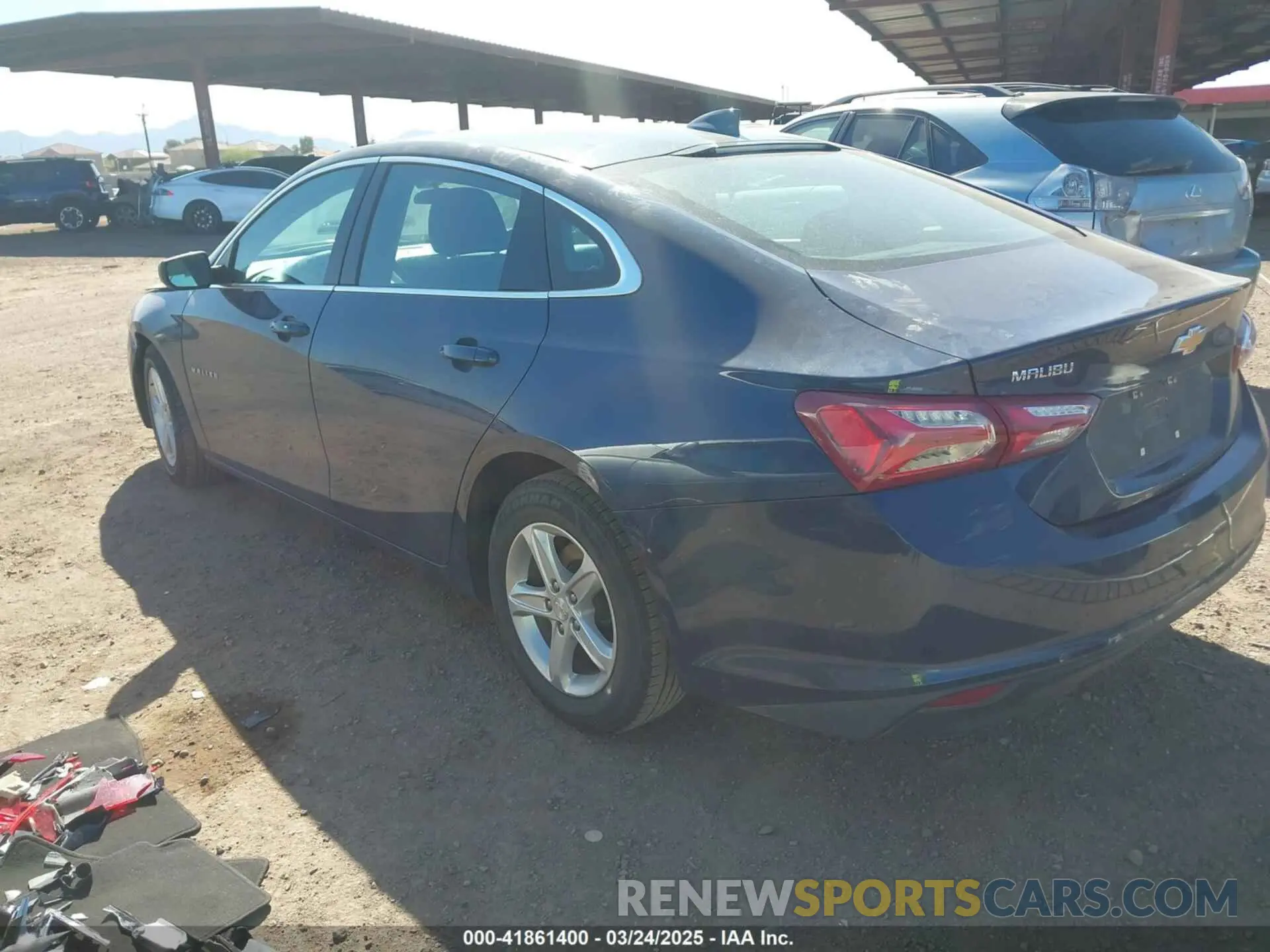 3 fotografías del automóvil dañado 1G1ZD5ST7NF134842 CHEVROLET MALIBU 2022