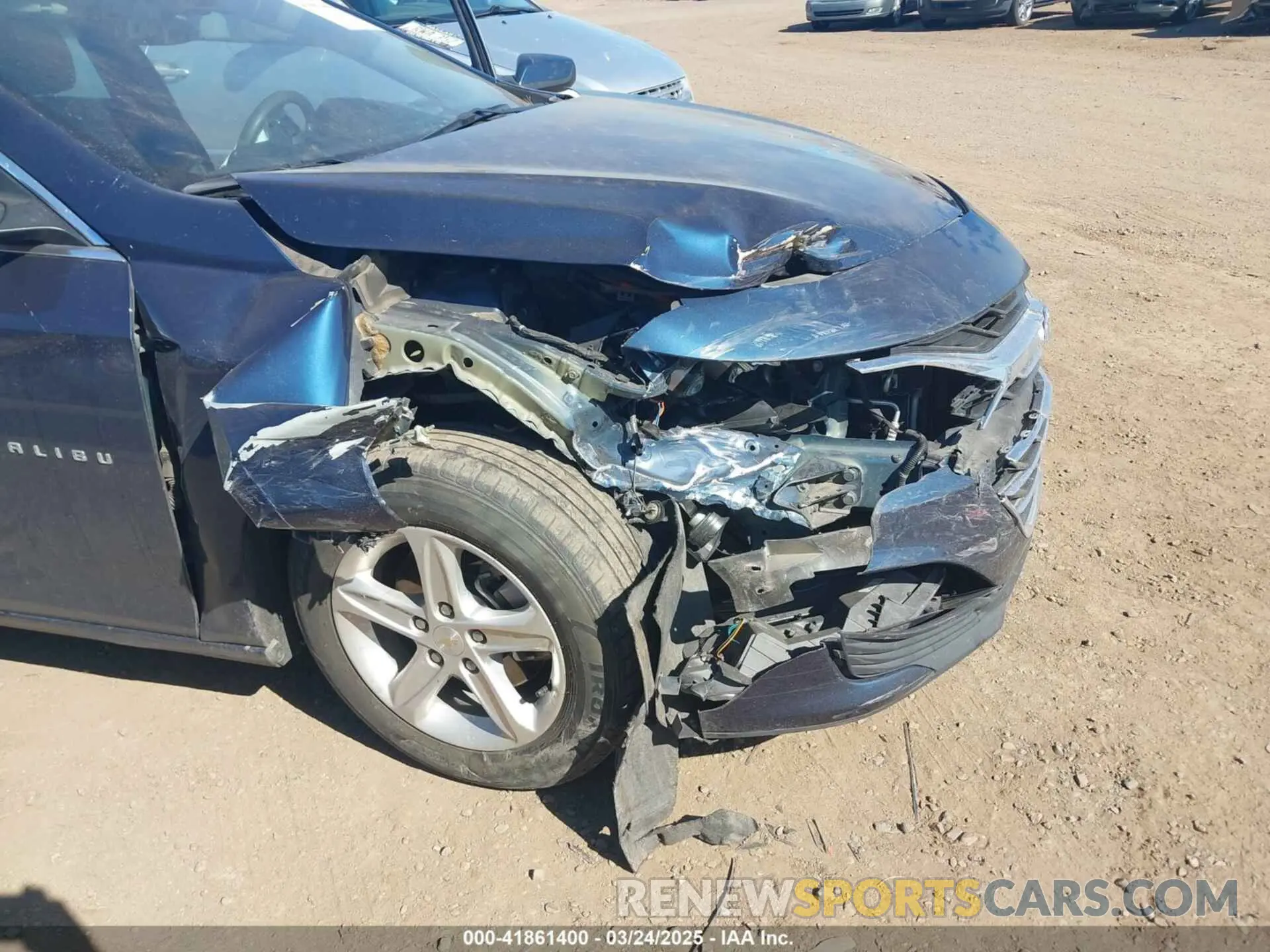6 fotografías del automóvil dañado 1G1ZD5ST7NF134842 CHEVROLET MALIBU 2022