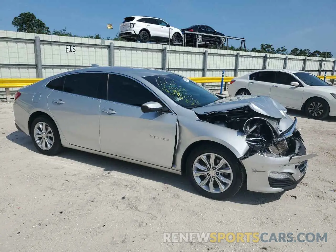4 fotografías del automóvil dañado 1G1ZD5ST7NF144724 CHEVROLET MALIBU 2022