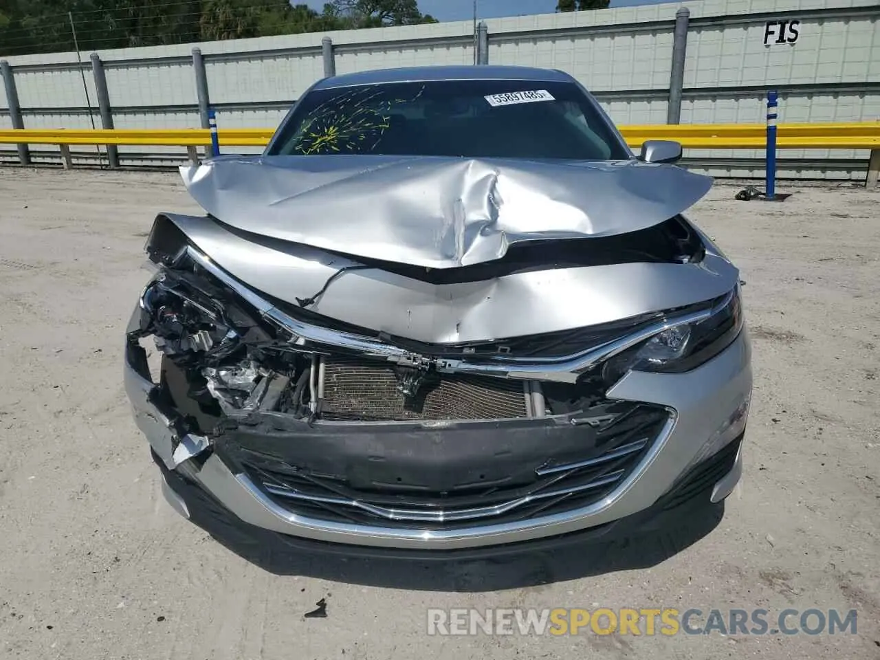 5 fotografías del automóvil dañado 1G1ZD5ST7NF144724 CHEVROLET MALIBU 2022