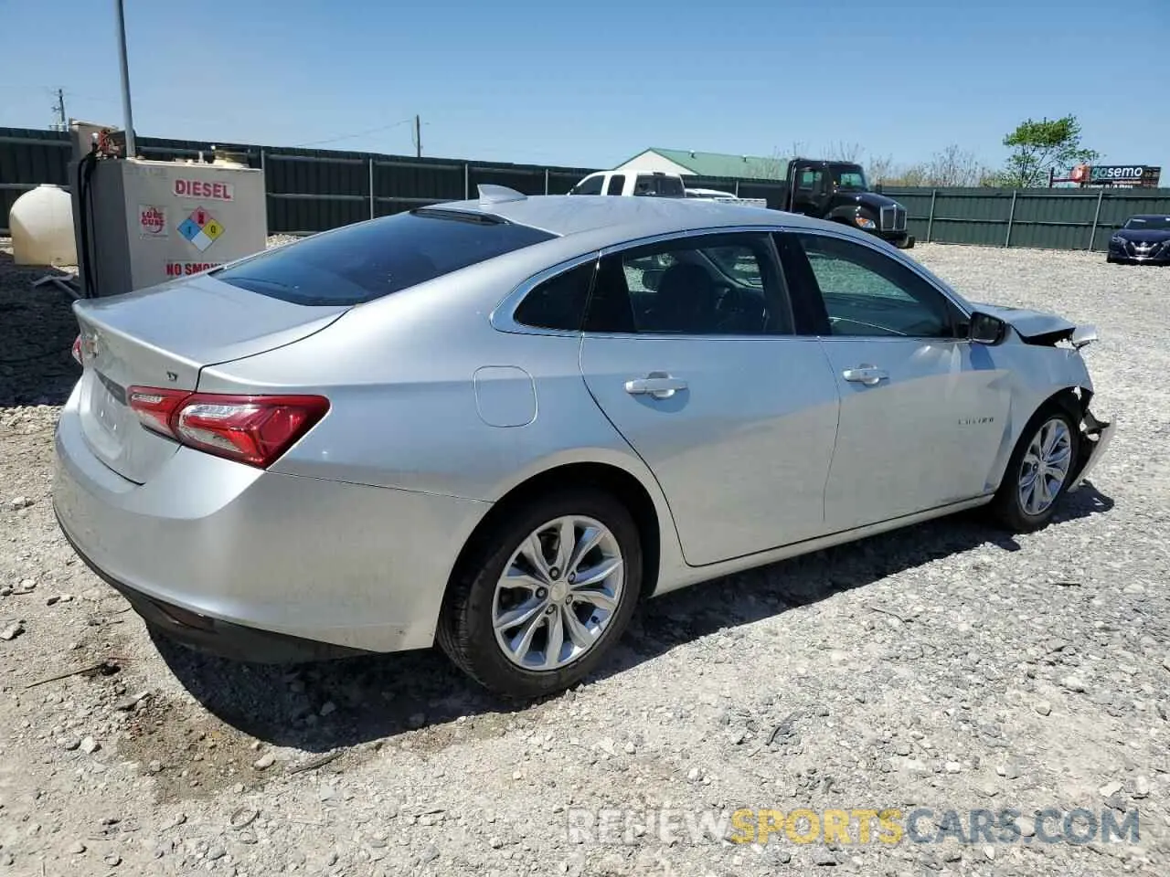 3 fotografías del automóvil dañado 1G1ZD5ST7NF150068 CHEVROLET MALIBU 2022