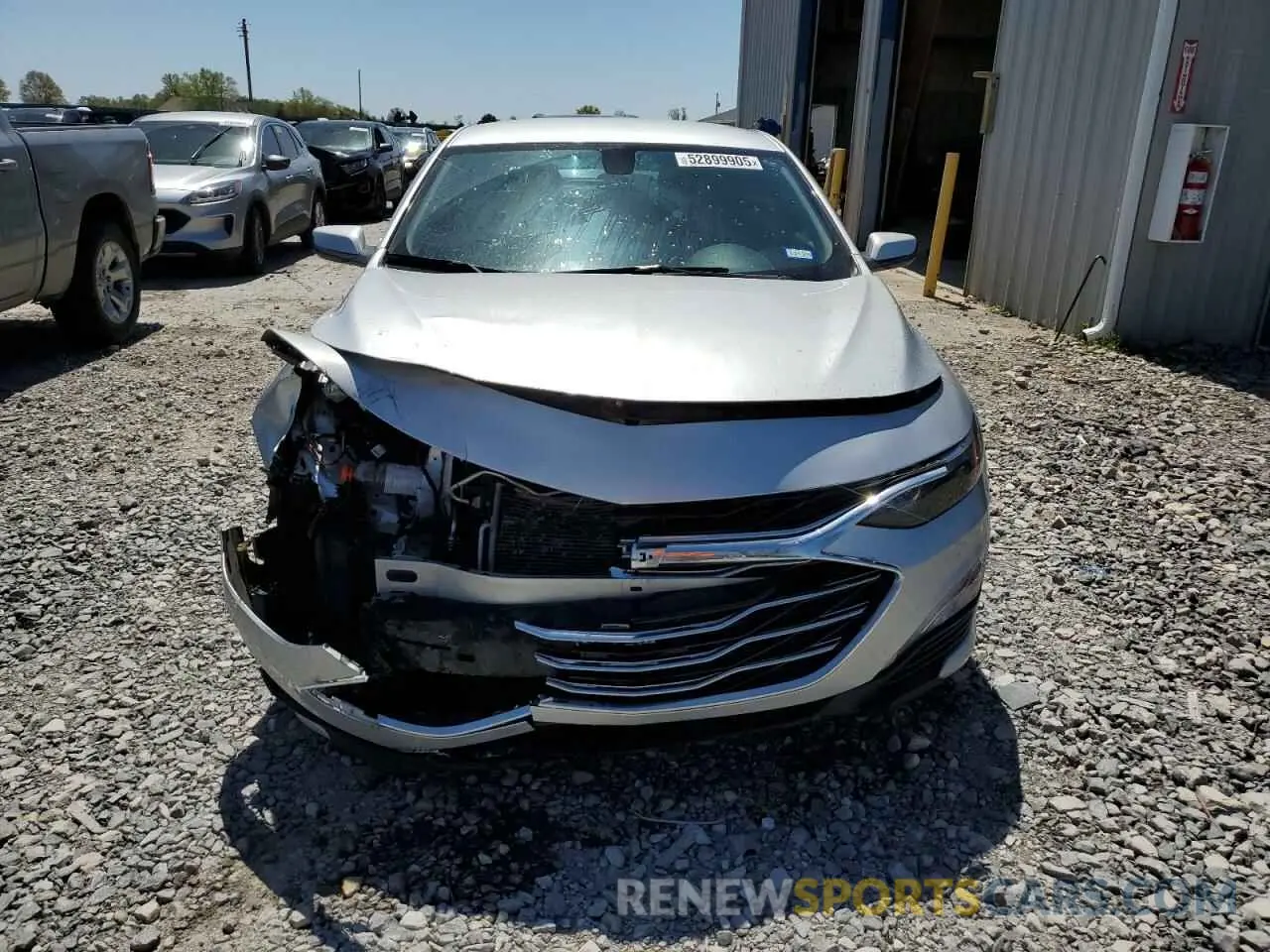 5 fotografías del automóvil dañado 1G1ZD5ST7NF150068 CHEVROLET MALIBU 2022