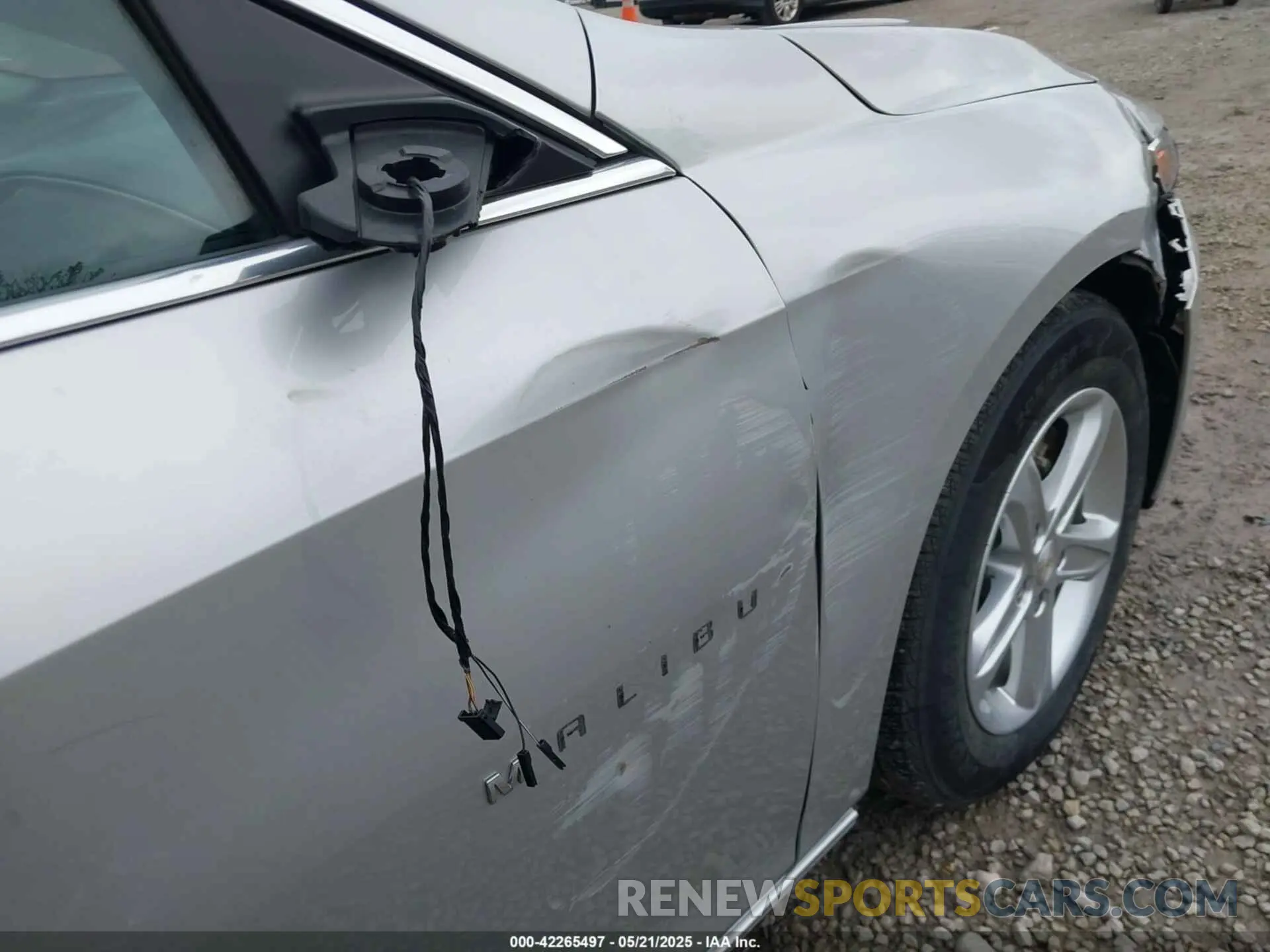 17 fotografías del automóvil dañado 1G1ZD5ST7NF150863 CHEVROLET MALIBU 2022