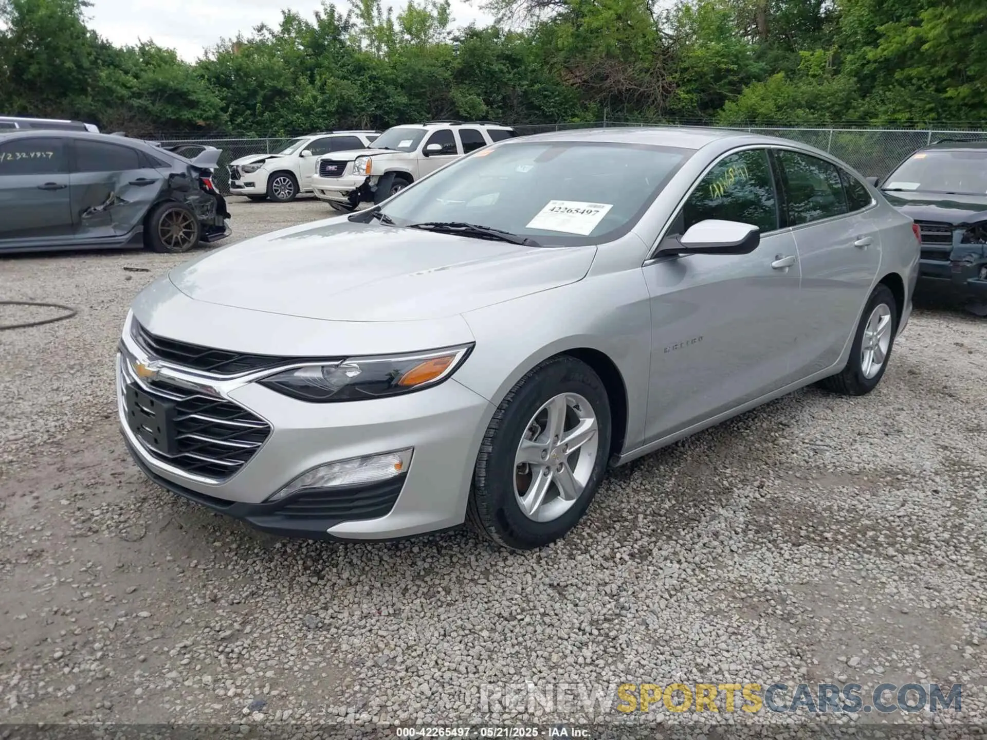 2 fotografías del automóvil dañado 1G1ZD5ST7NF150863 CHEVROLET MALIBU 2022
