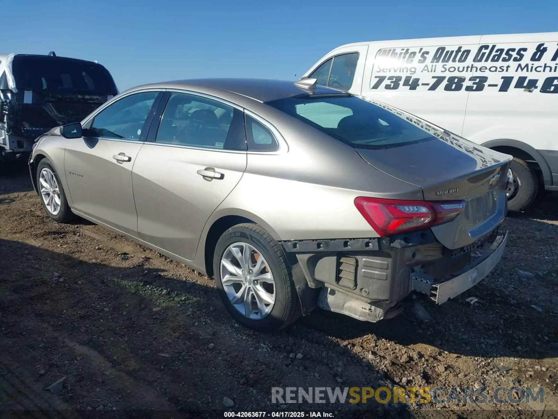 3 fotografías del automóvil dañado 1G1ZD5ST7NF154833 CHEVROLET MALIBU 2022