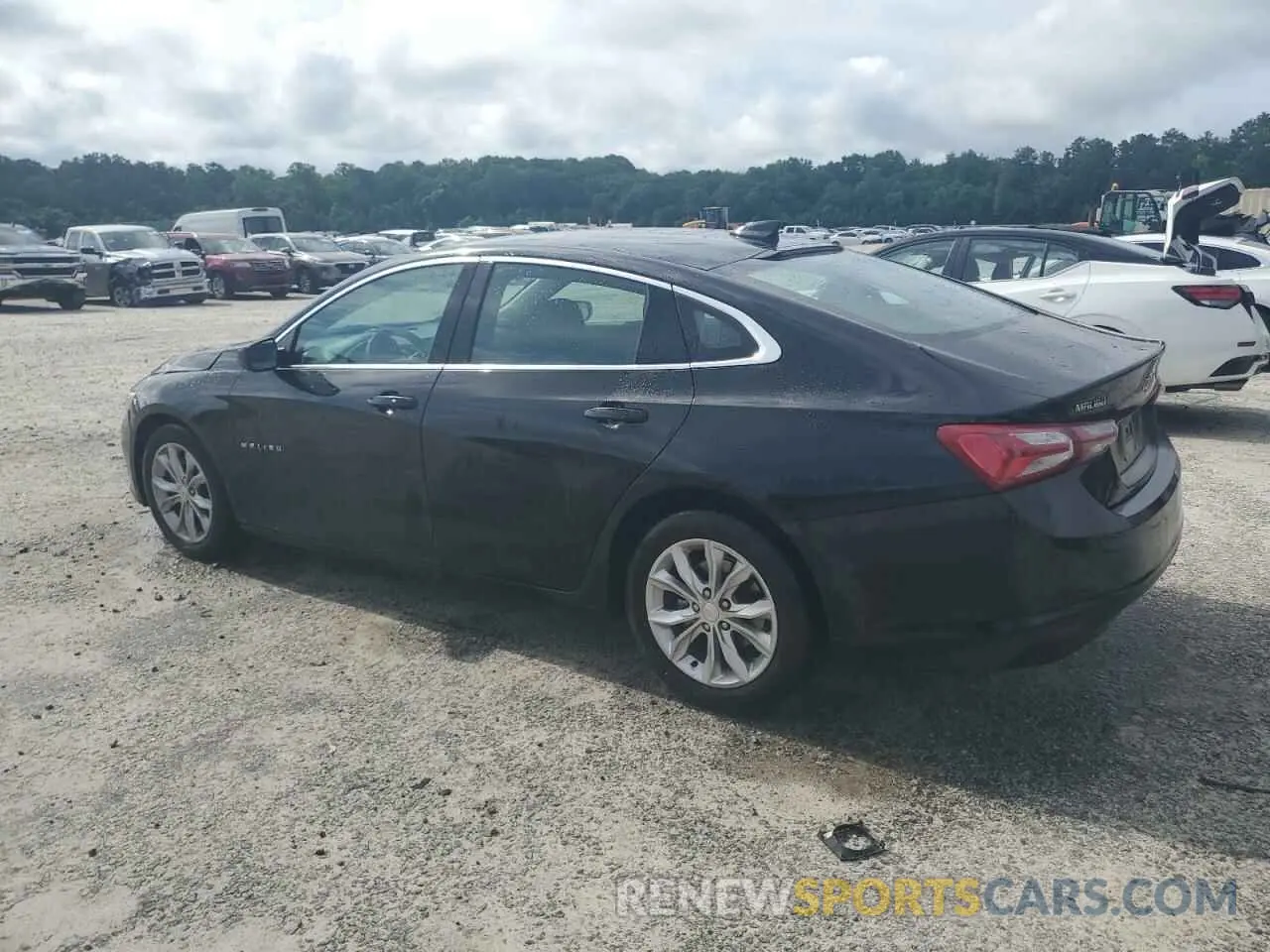 2 fotografías del automóvil dañado 1G1ZD5ST7NF158705 CHEVROLET MALIBU 2022