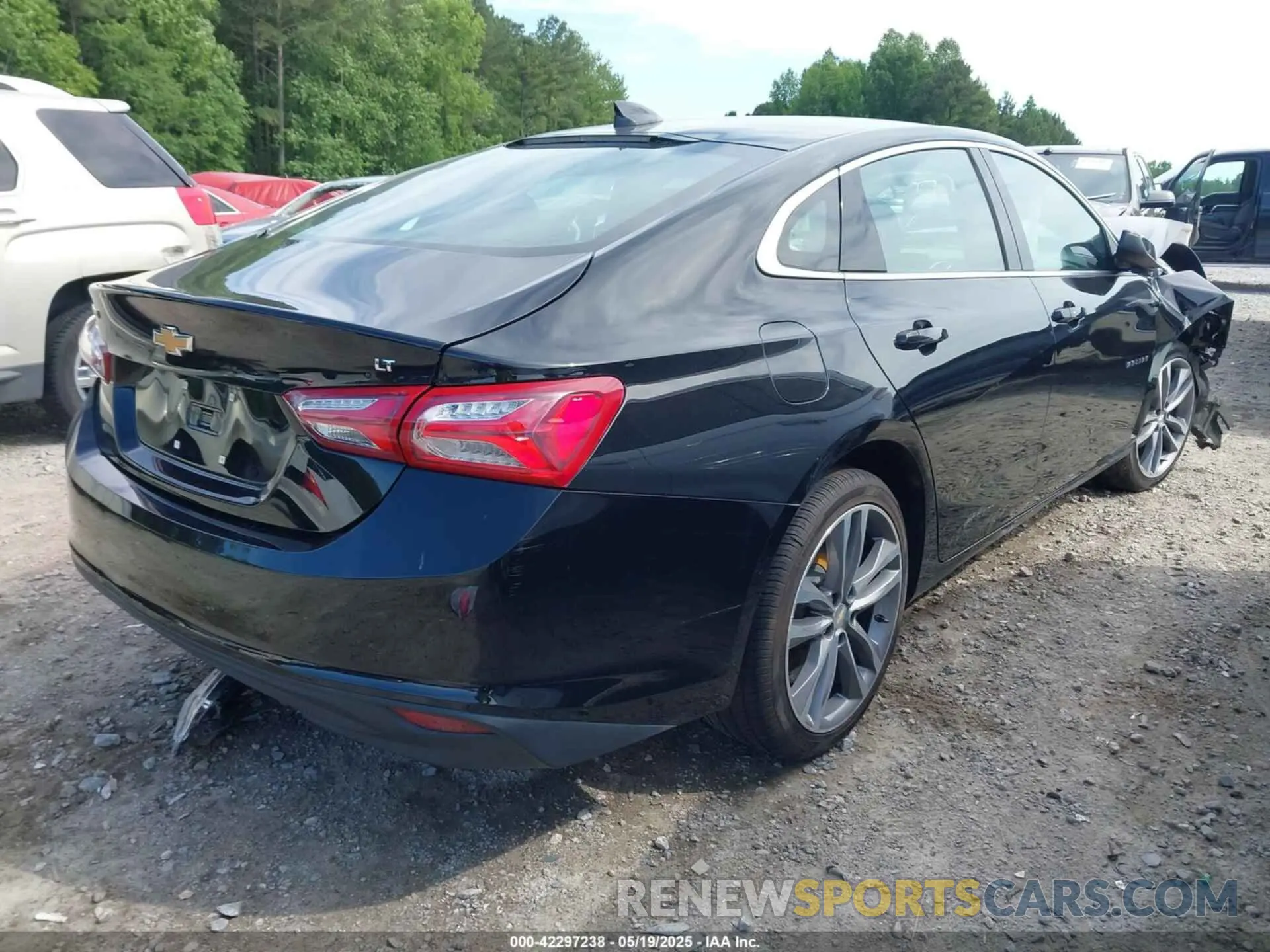 4 fotografías del automóvil dañado 1G1ZD5ST7NF163161 CHEVROLET MALIBU 2022