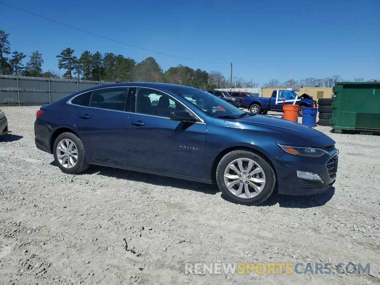 4 fotografías del automóvil dañado 1G1ZD5ST7NF163922 CHEVROLET MALIBU 2022
